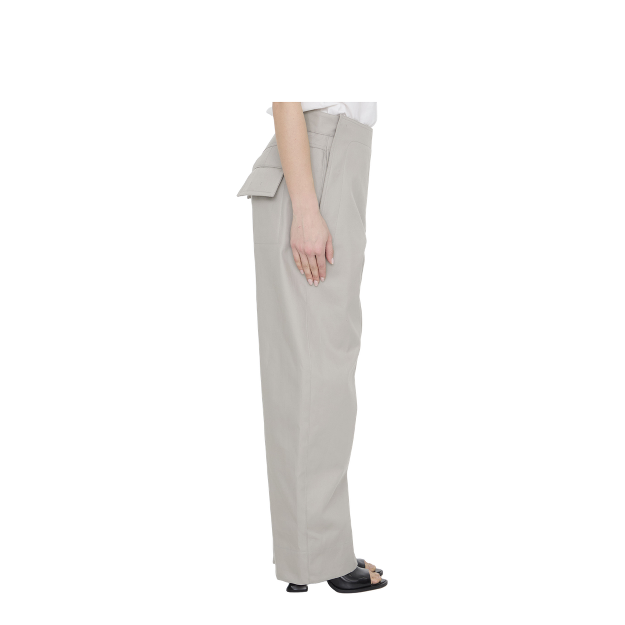 MAYFEYR - Bottega Veneta - Sailor Pants - Grey - 792238V2T108390