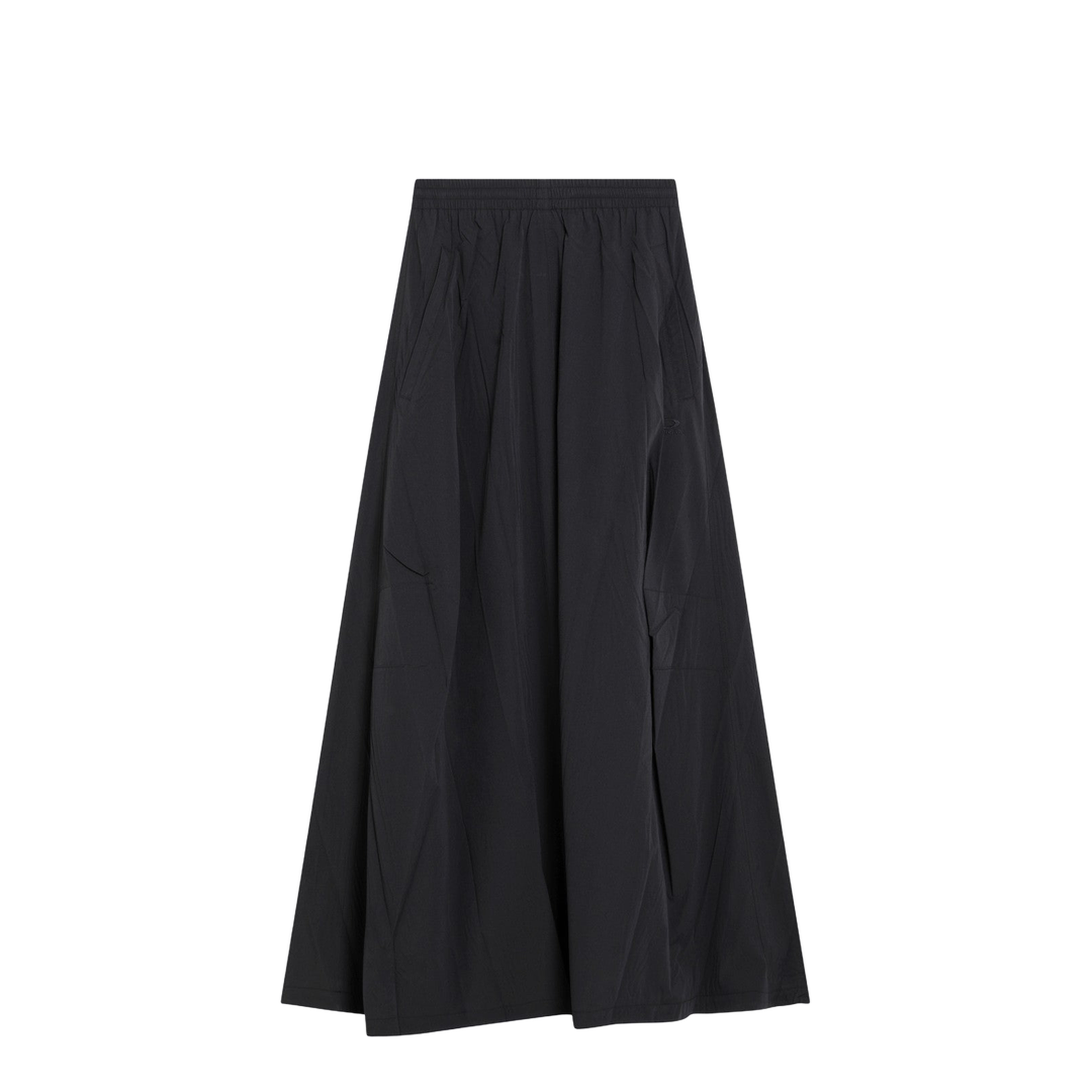 Tracksuit Skirt Long Skirt Black