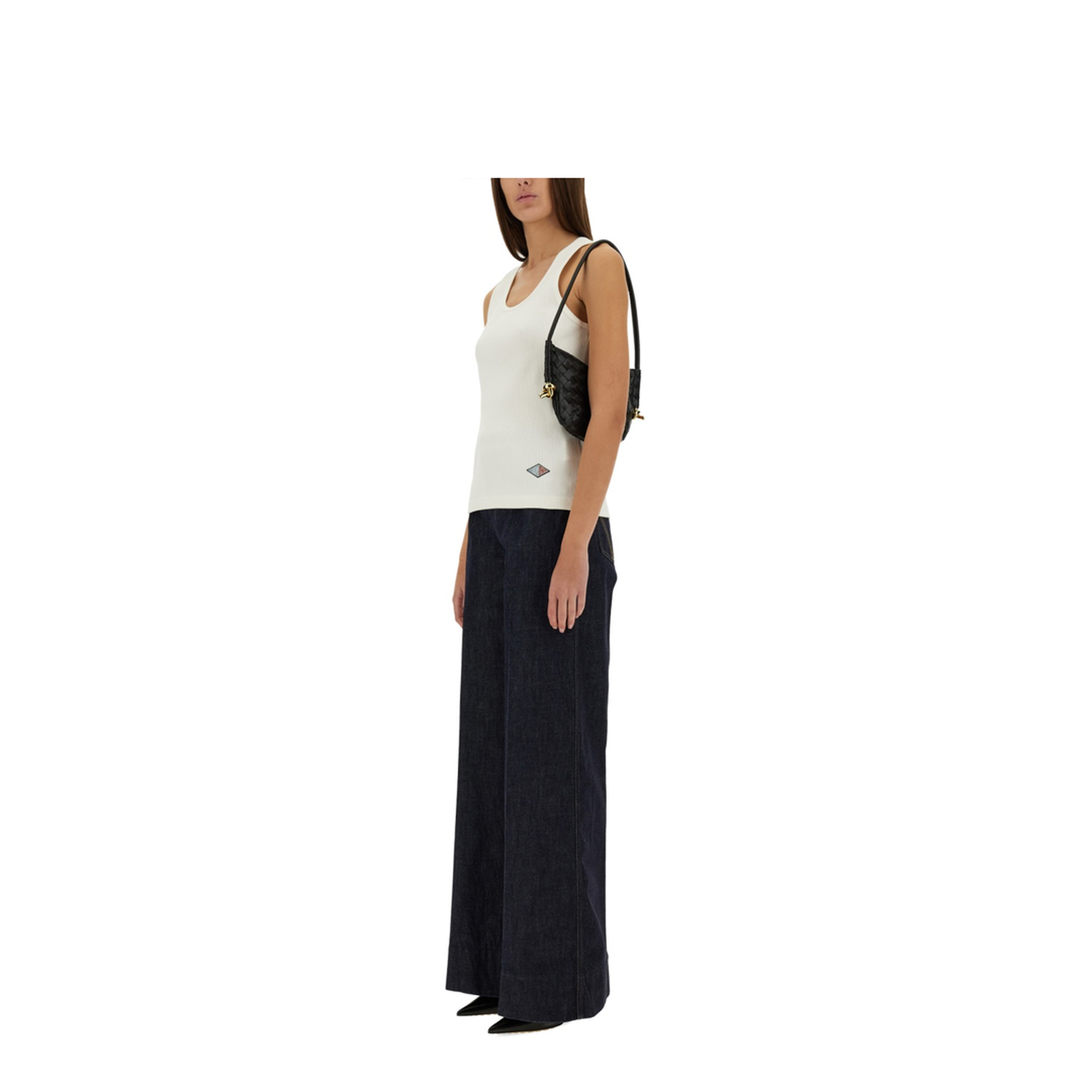 MAYFEYR - Bottega Veneta - Ribbed Cotton Jersey Top - 799592V3Z609071