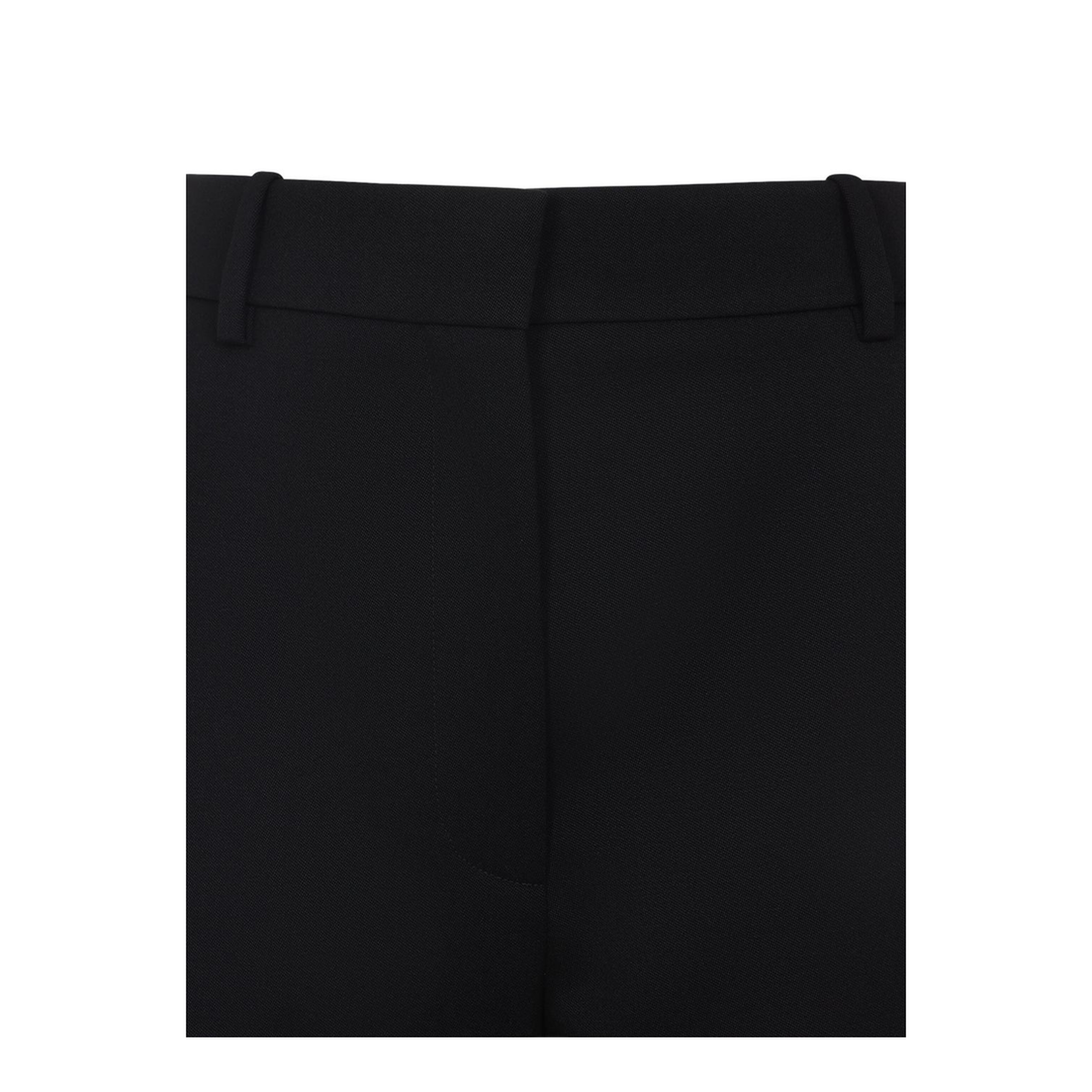High Waist Wool Trousers