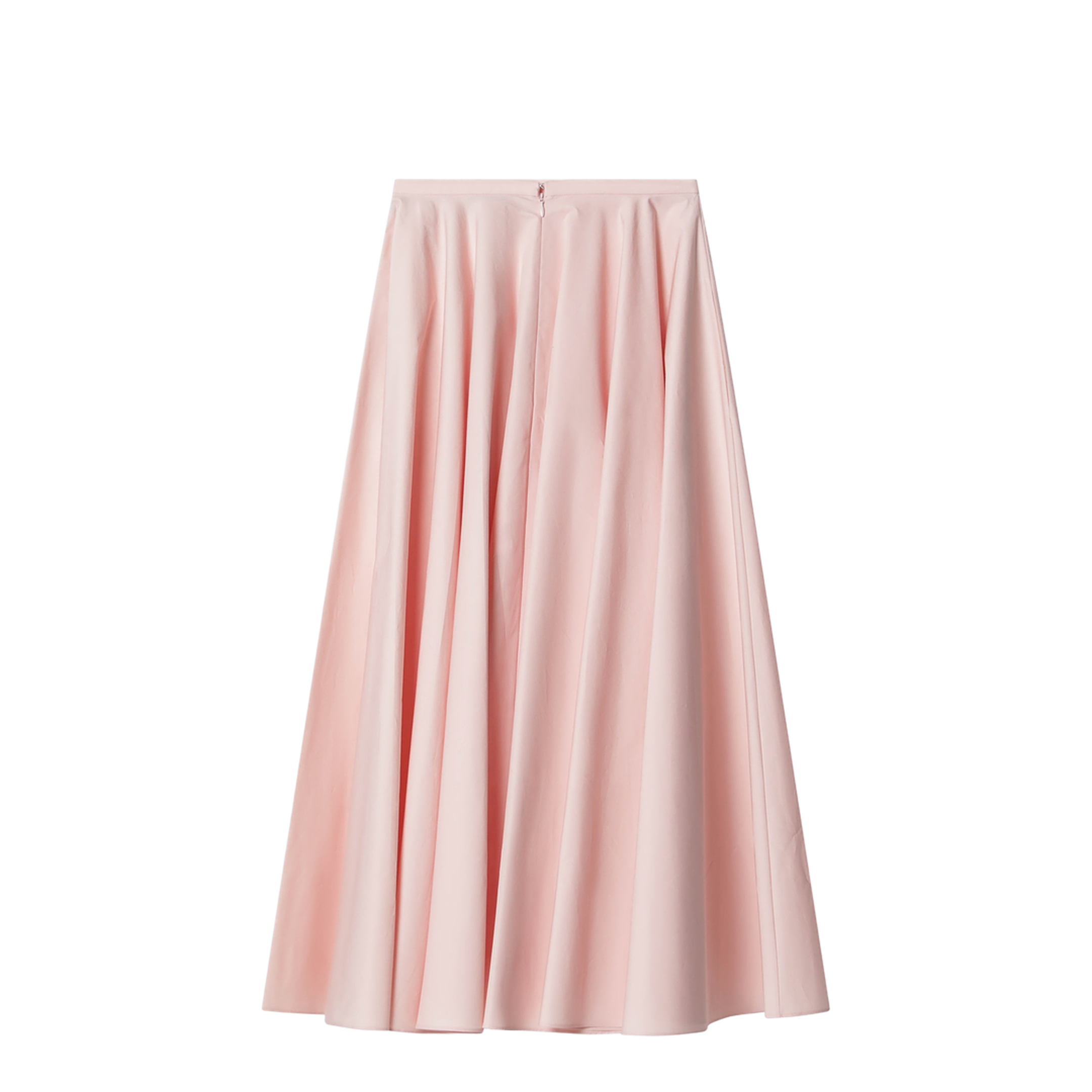 Light Pink Long Circular Skirt
