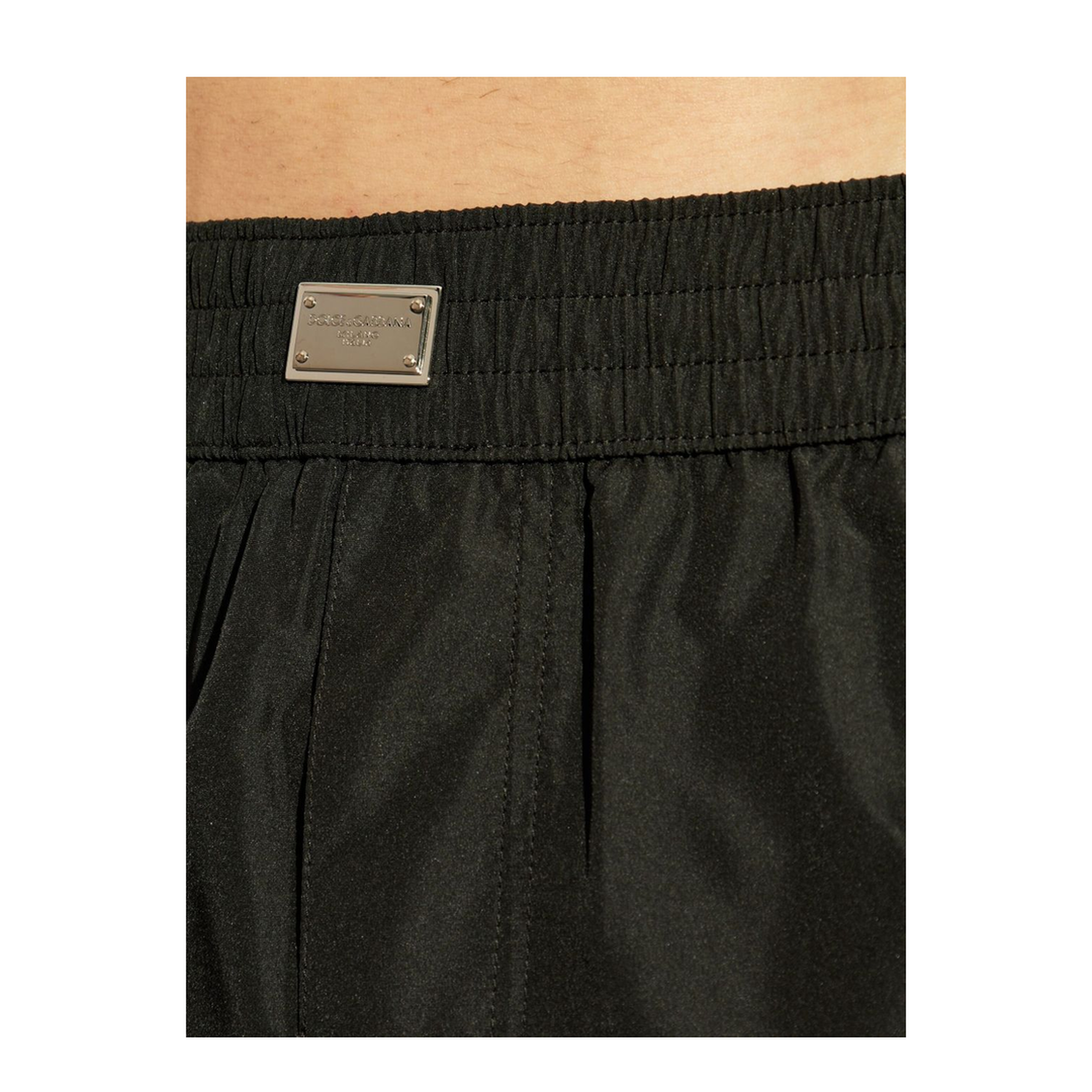 Logo Plaque Swimsuit