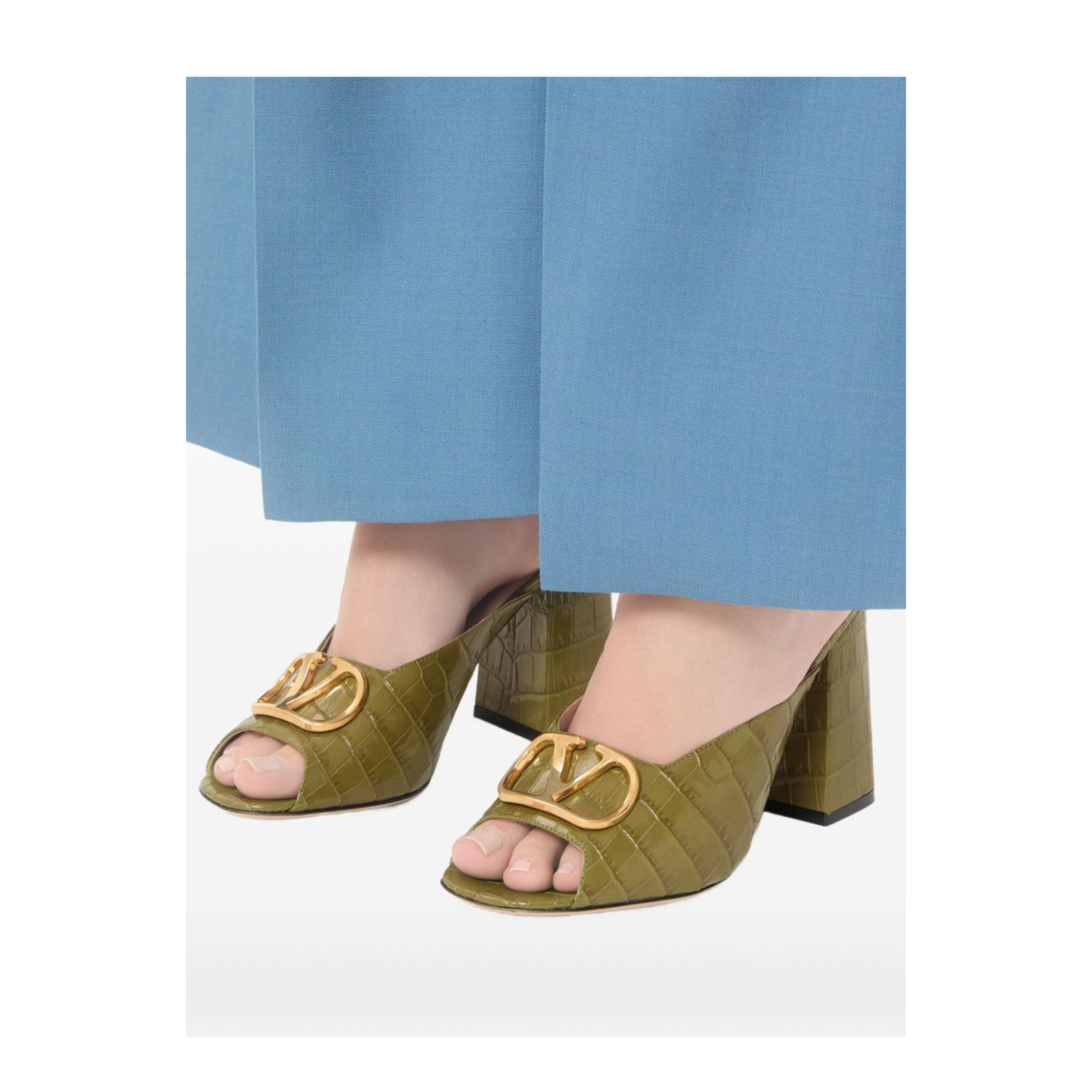 MAYFEYR - Valentino - Sandals Green - WS0NW6LUR03D
