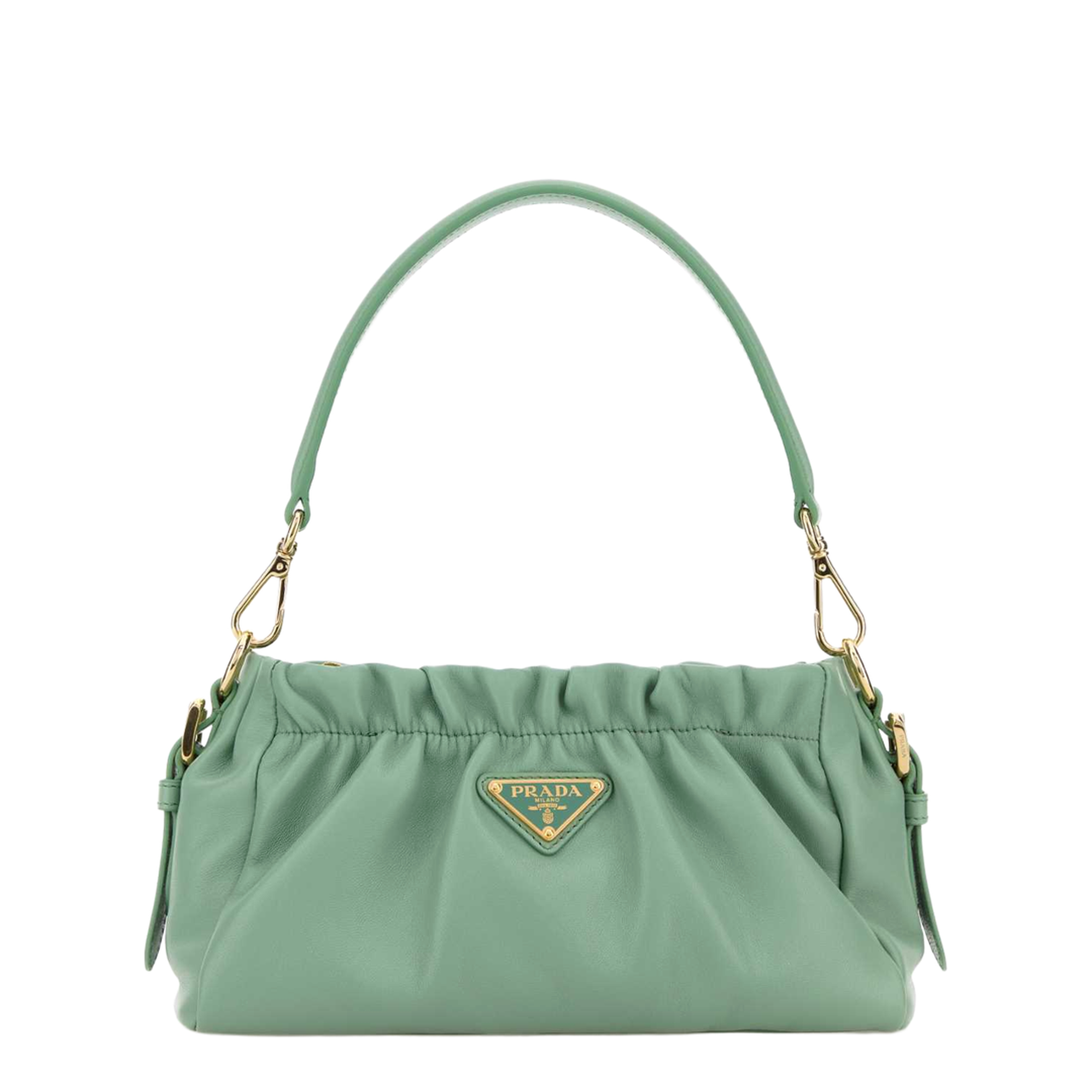 Mint Green Nappa Leather Handbag