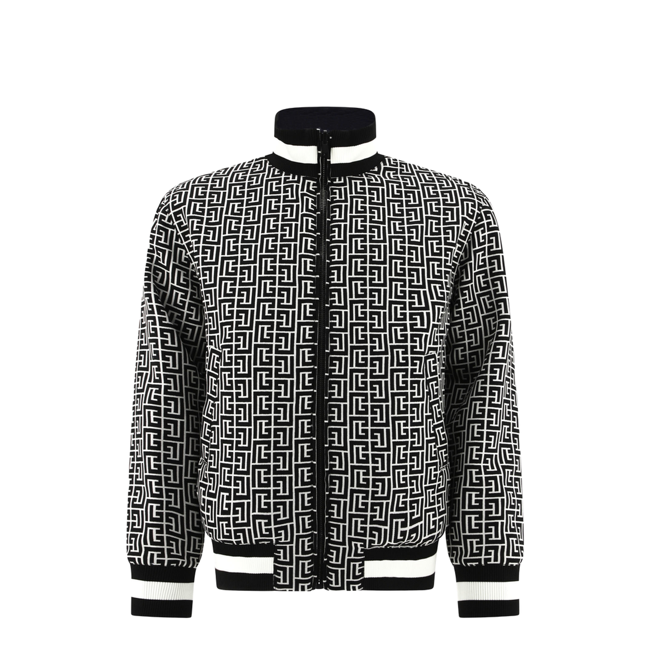 Reversible Jacket with Monogram