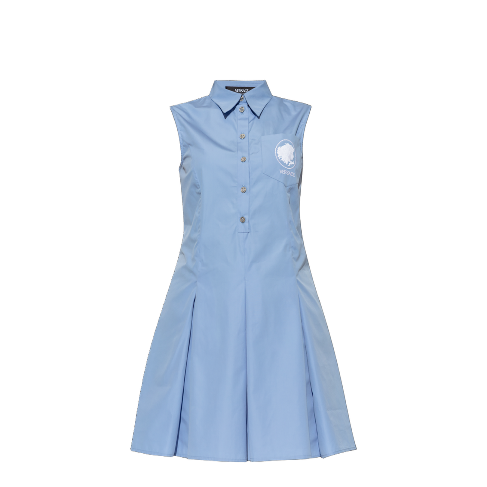Blue Sleeveless Dress