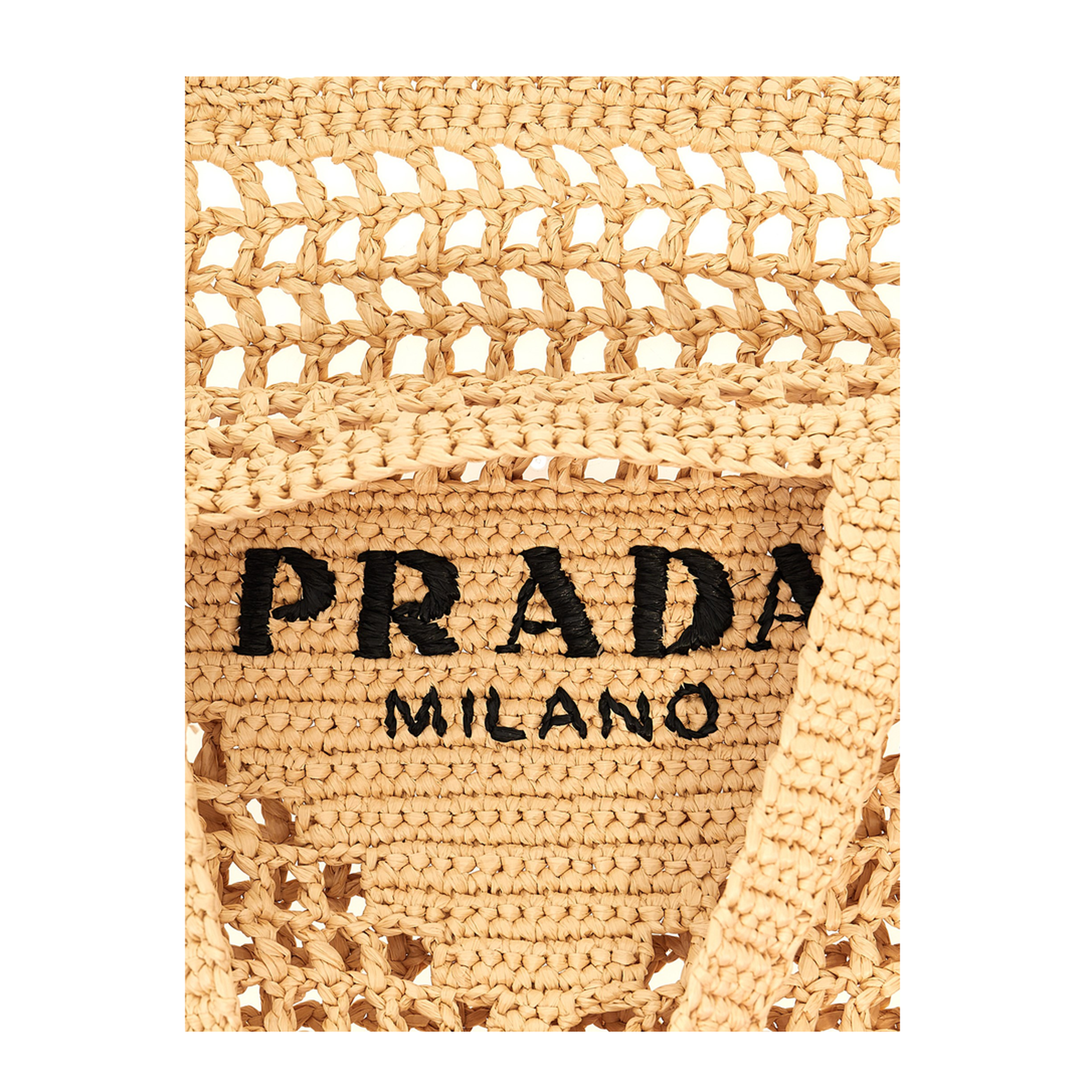 MAYFEYR - Prada - Logo Woven Fabric Shopping Bag - 1BG393VOOO2C2TF0018