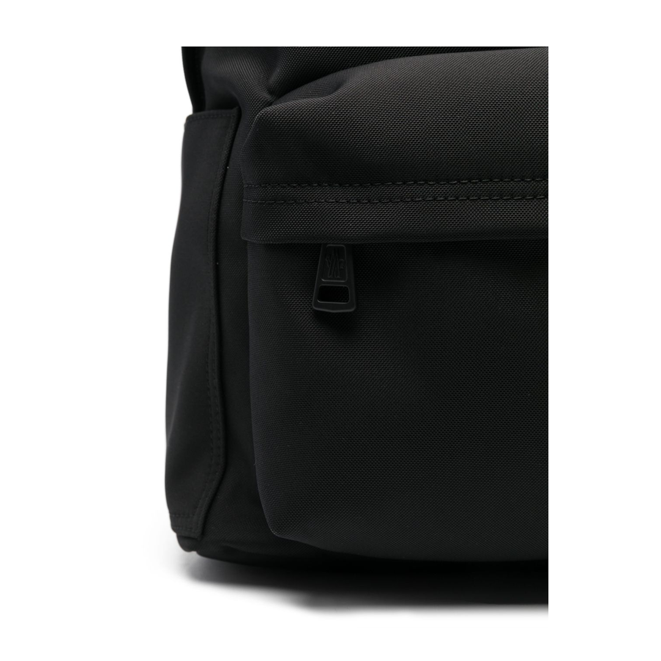 New Pierrick Metal Logo Backpack - Black