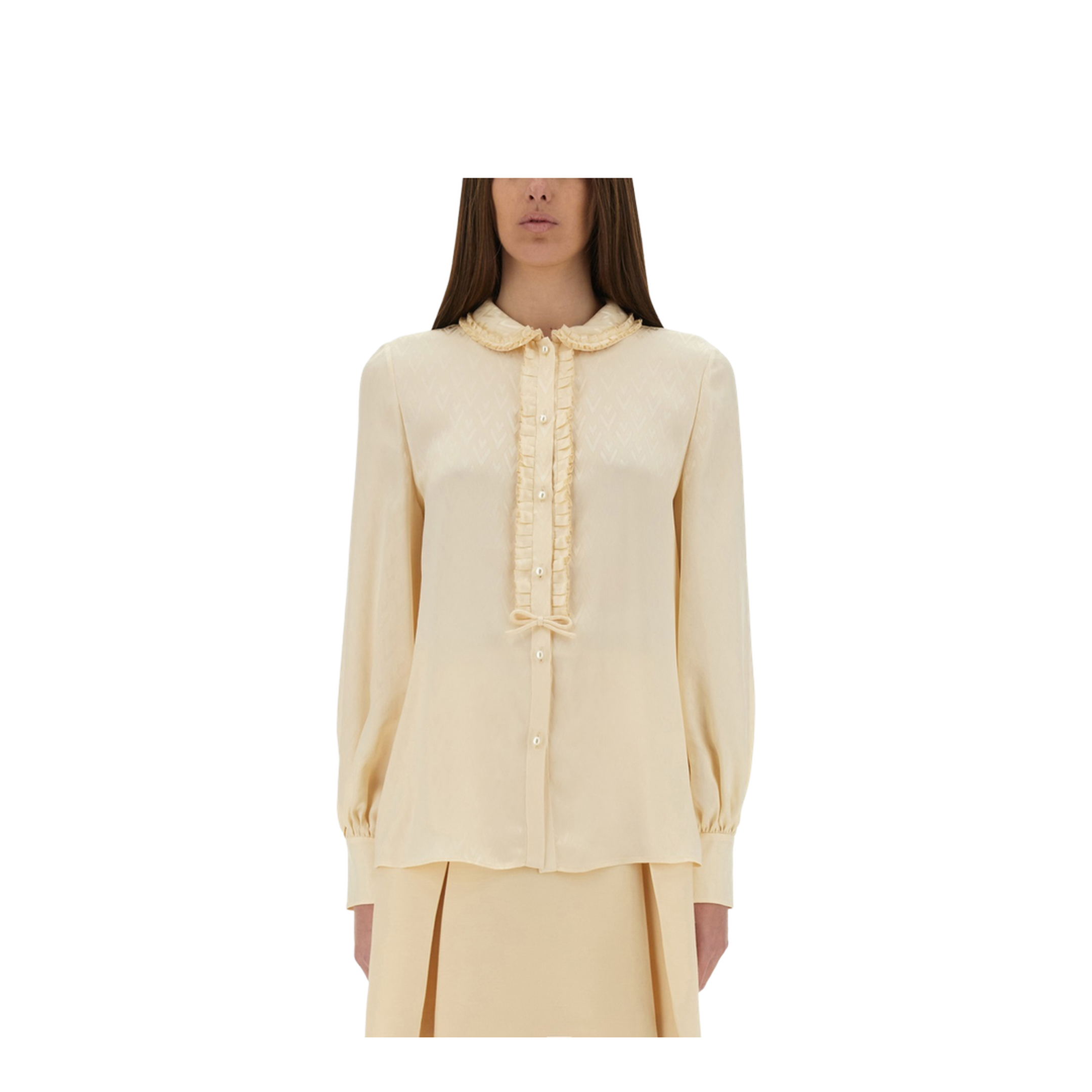 Silk Jacquard Shirt