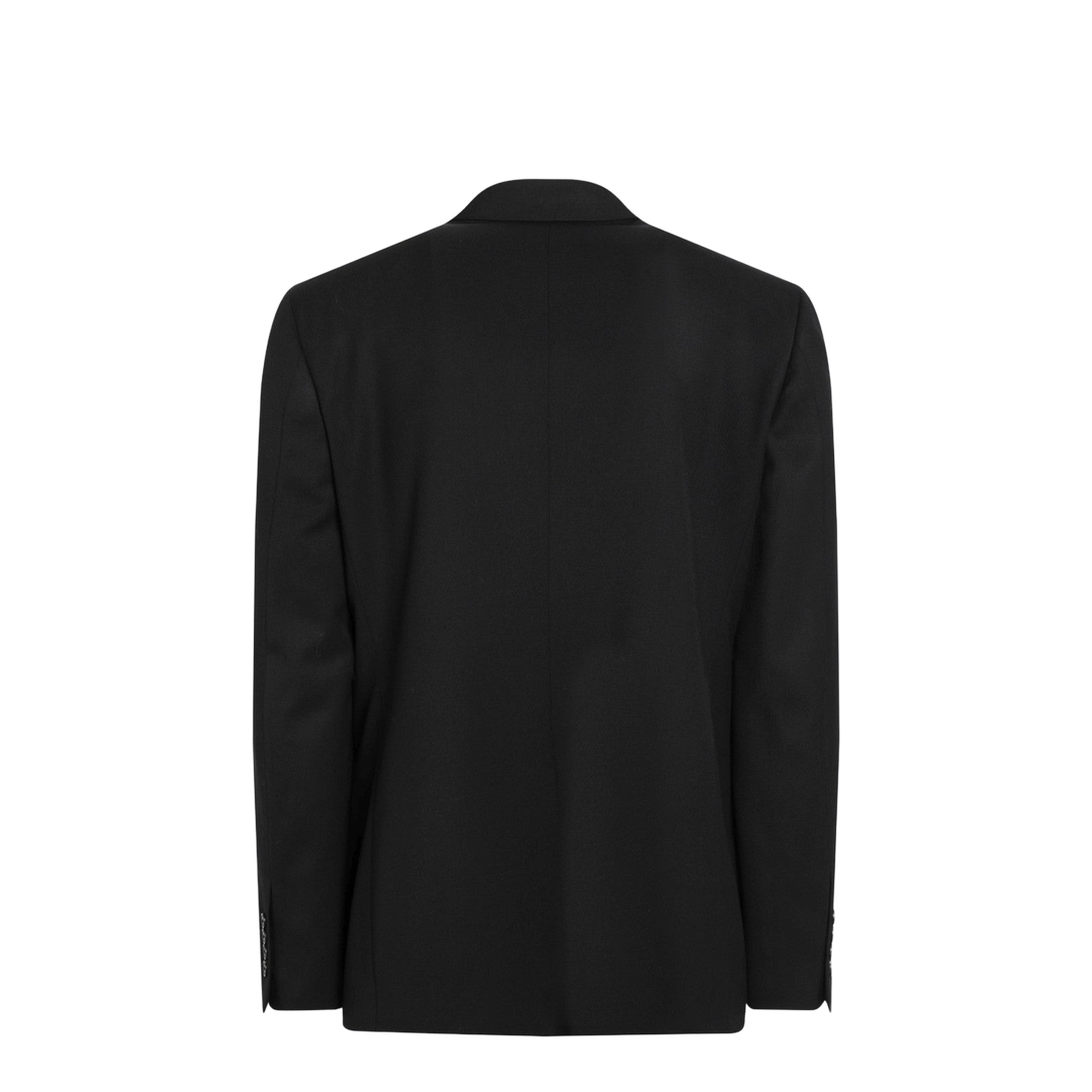 Standard Single-Breasted Tailored Blazer in Black
