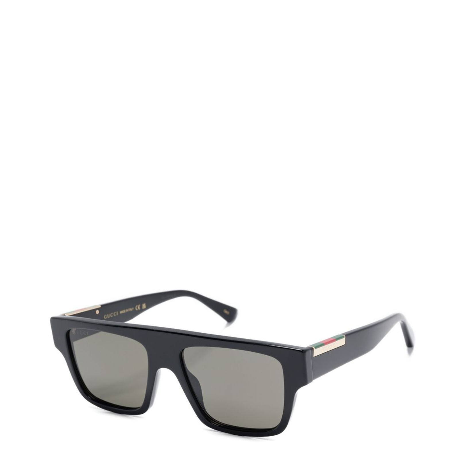 Rectangular Frame Sunglasses in Black