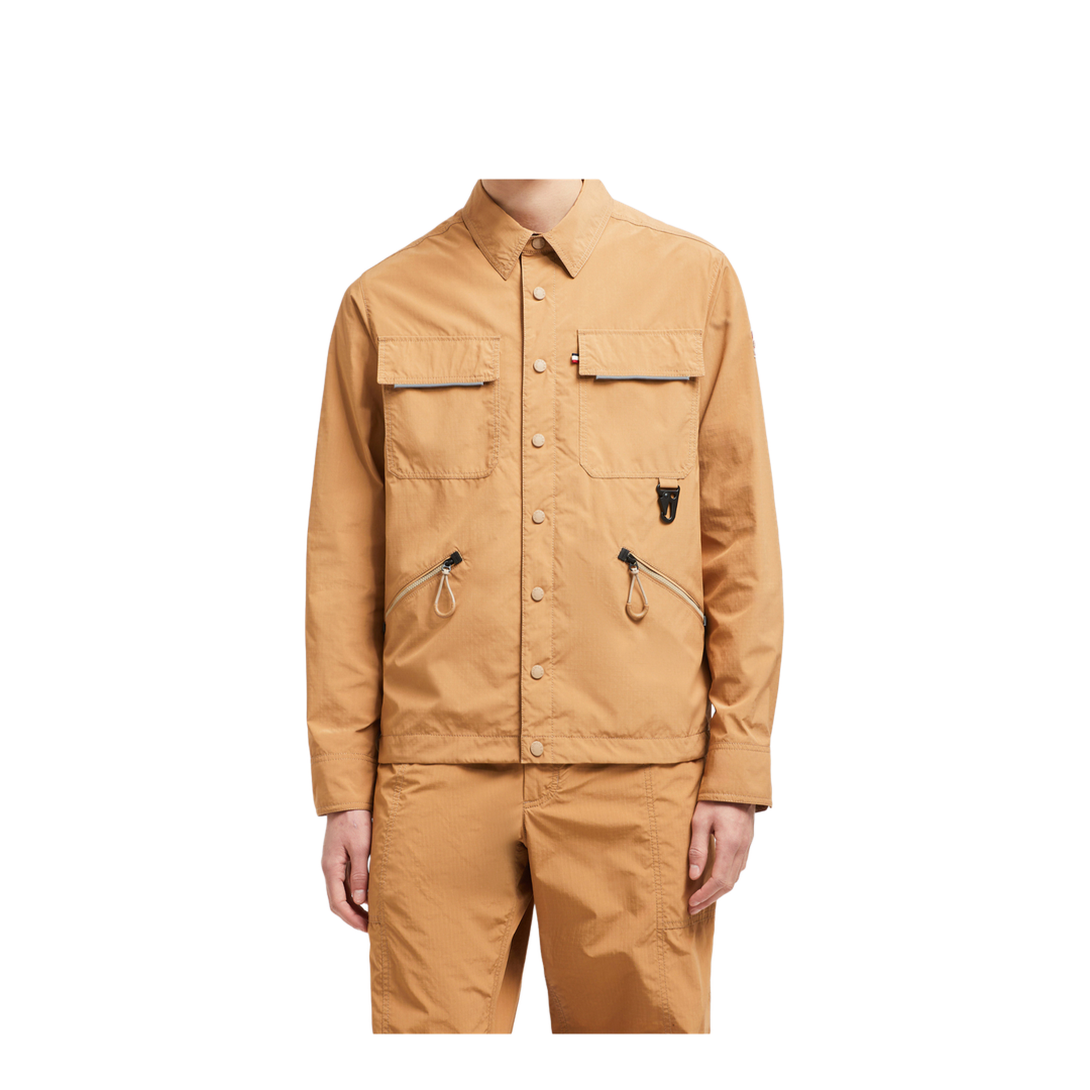 Ochre Orange Zennor Shirt Jacket