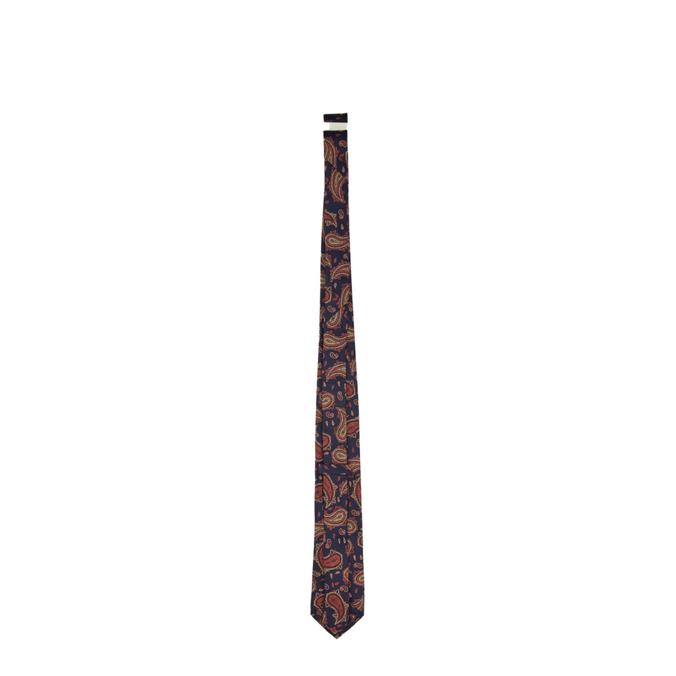 Paisley Jacquard Silk Tie