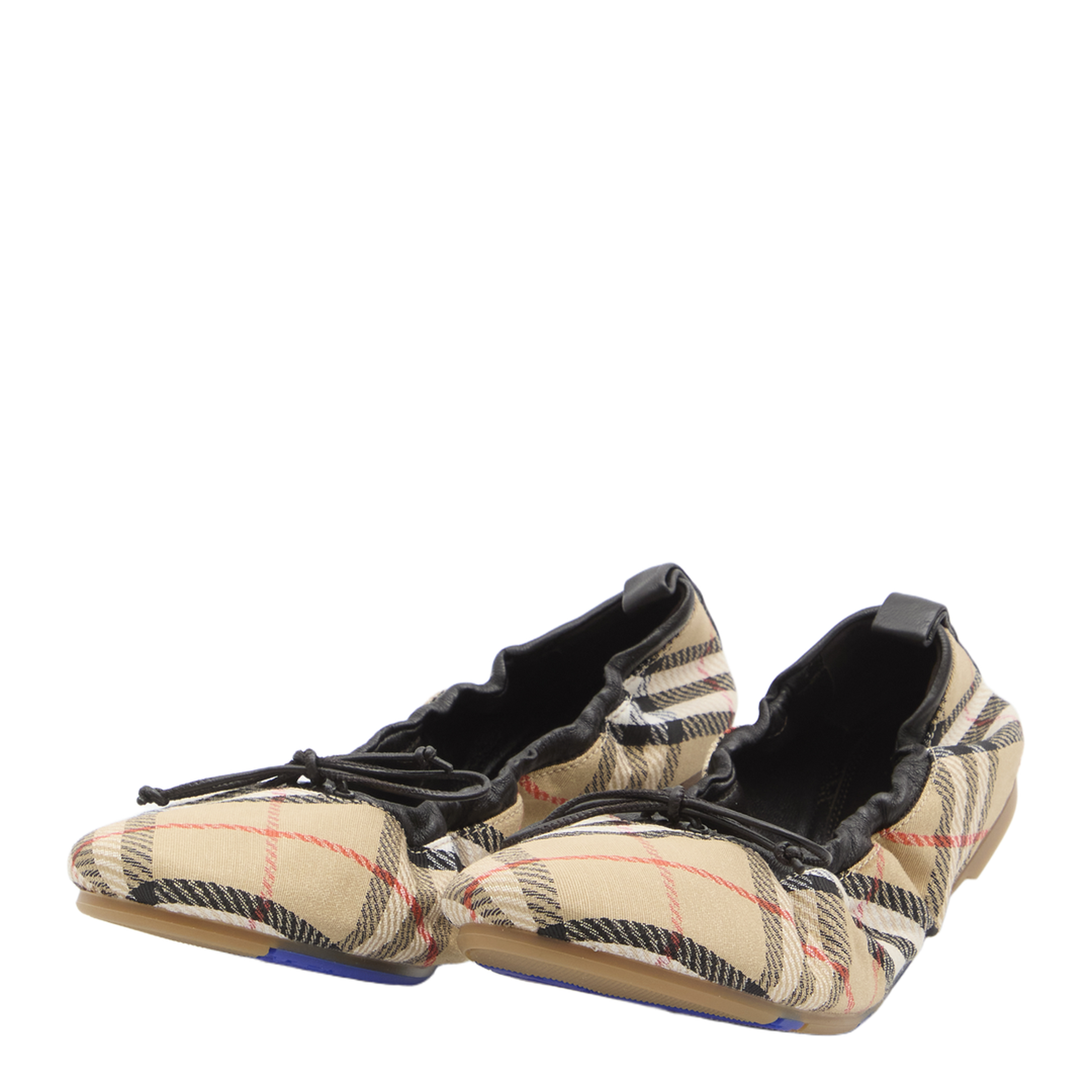 Fawn Check Ballet Flats