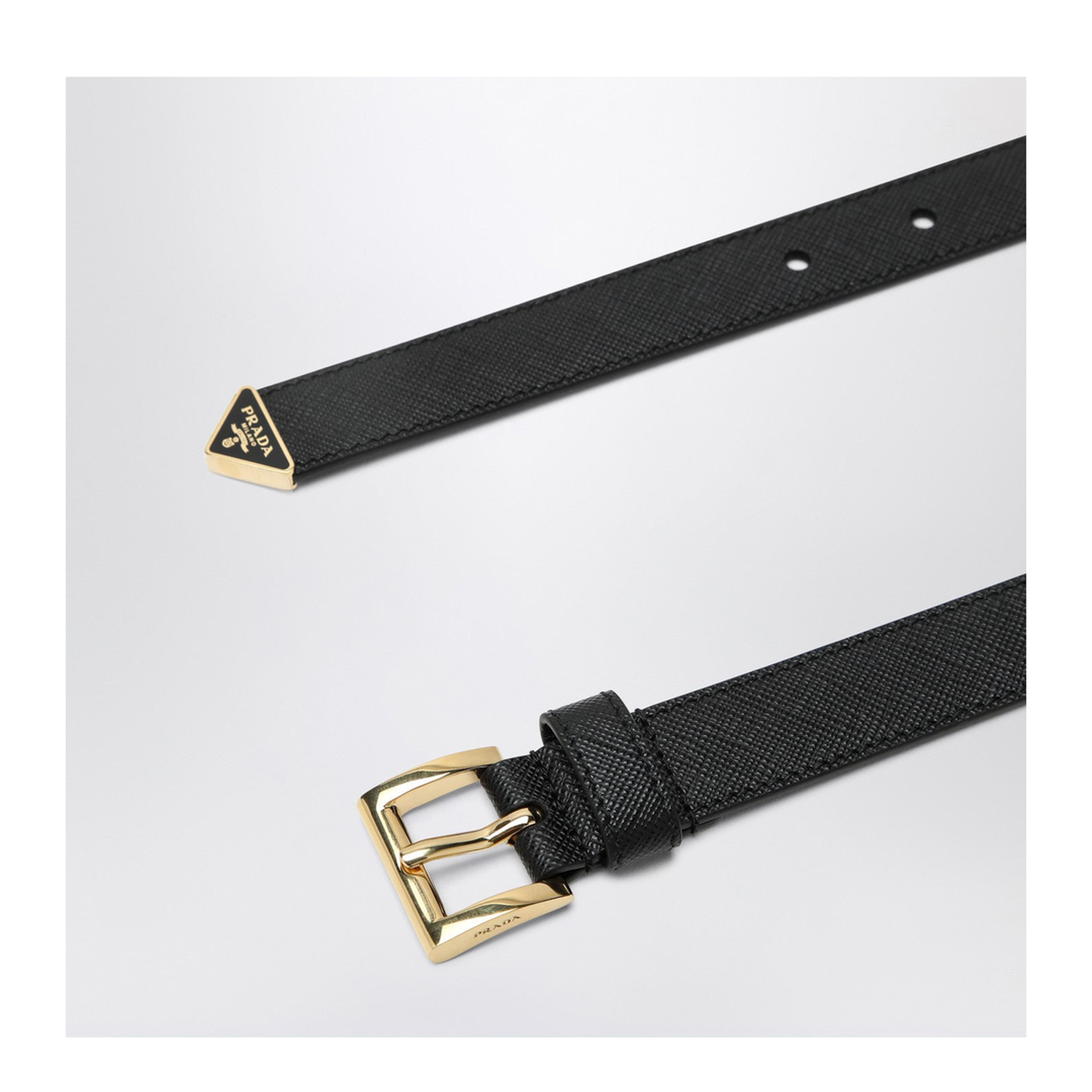 Black Leather Belt