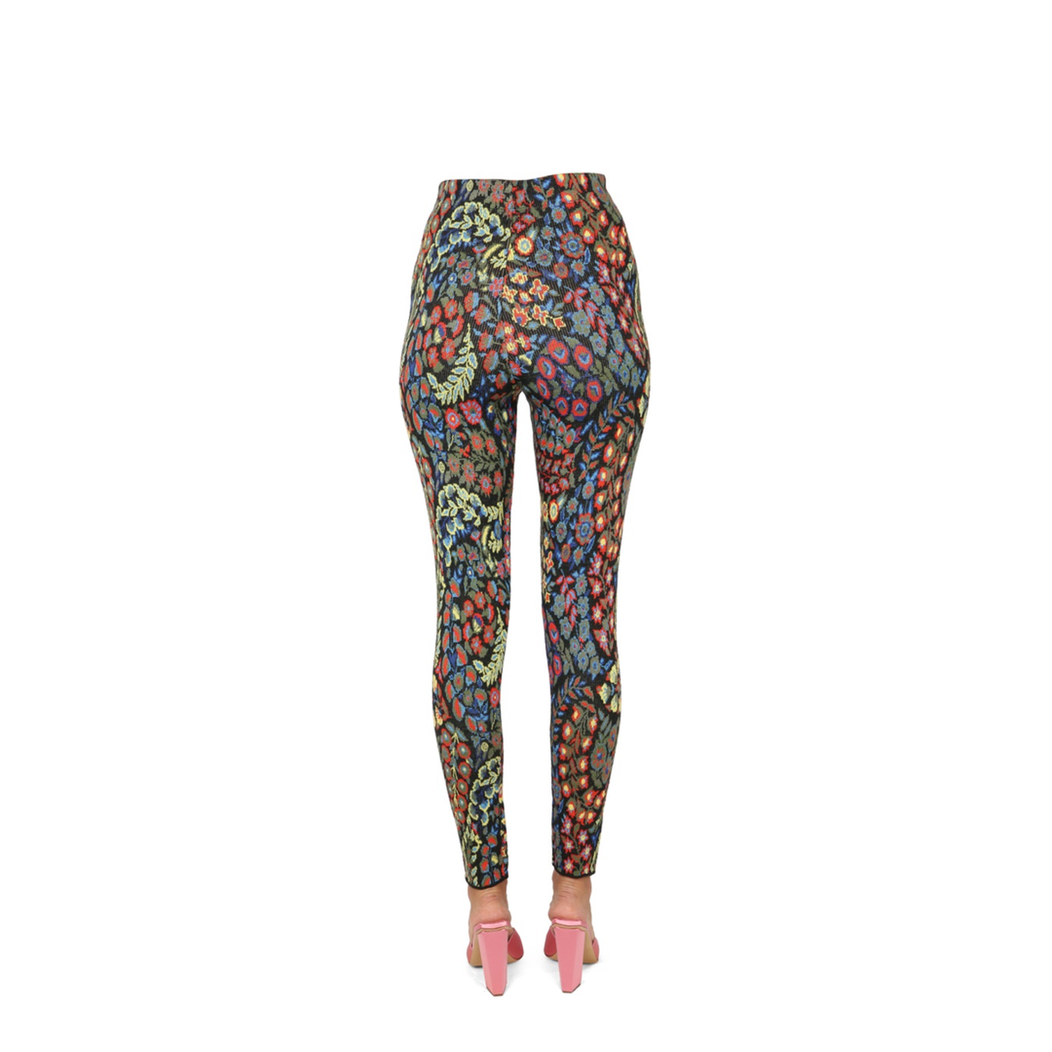 Jacquard Wool Blend Top And Leggings