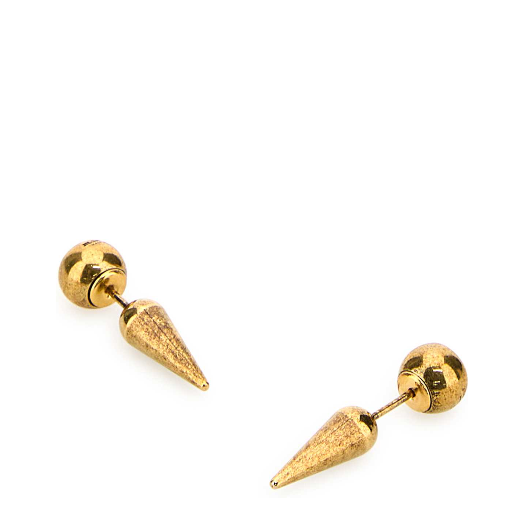 Gold Metal Earrings