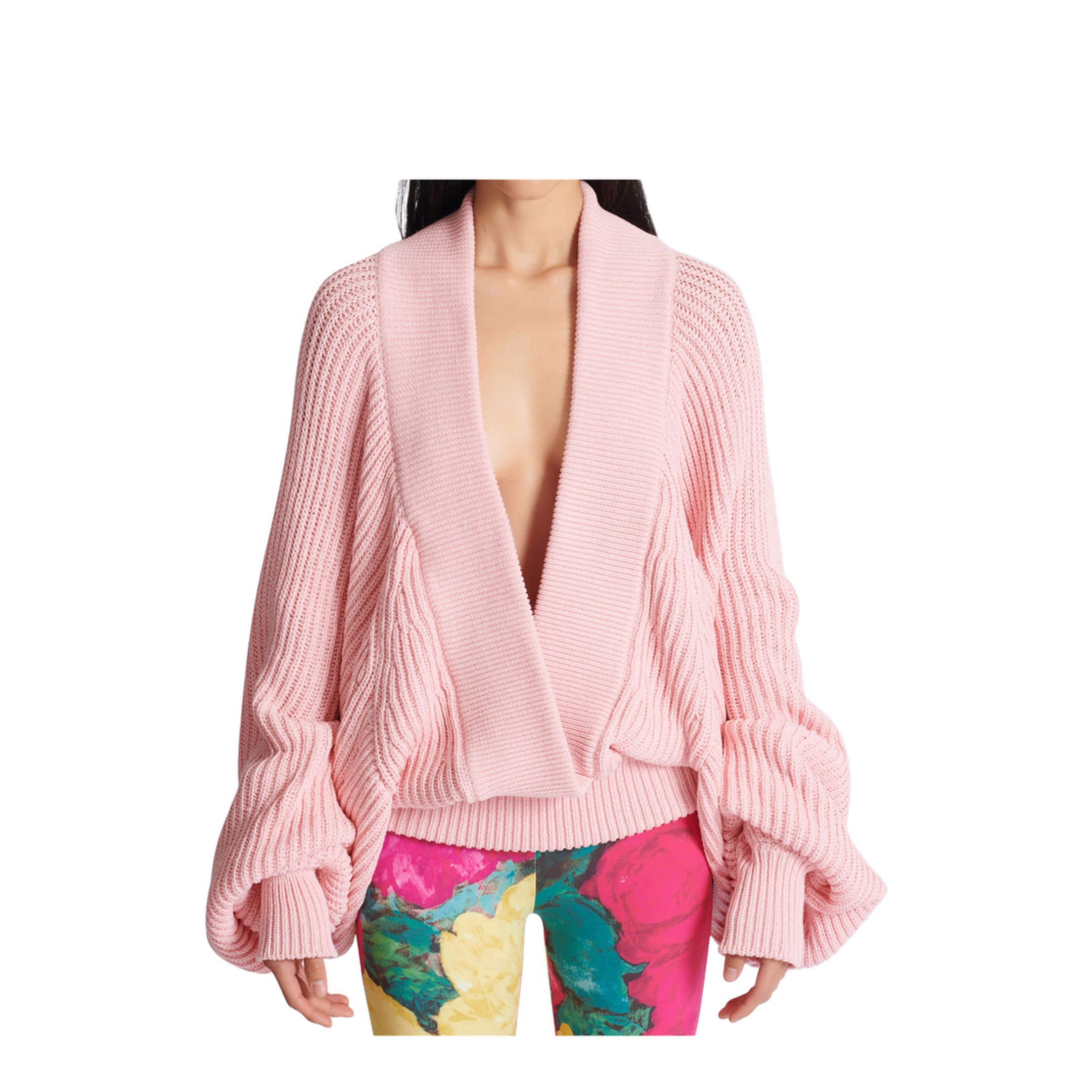 Women's Loose Fit Sweater Pink