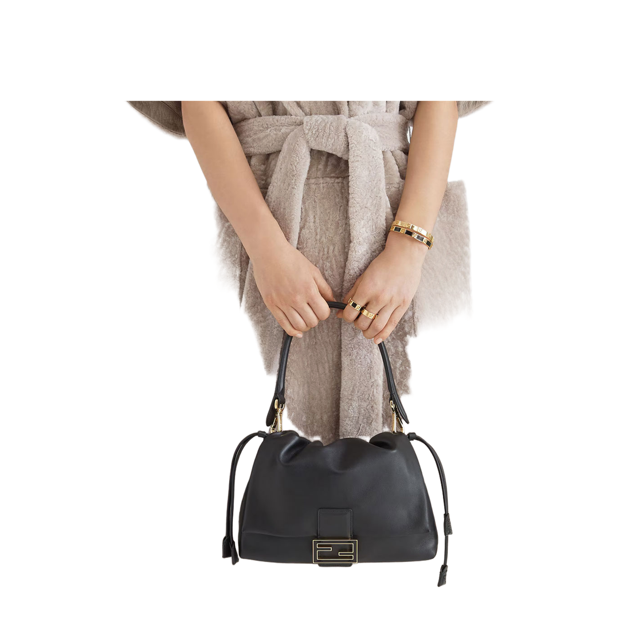 MAYFEYR - Fendi - Mamma Baguette Medium Nappa Leather Bag - 8BR833AQ0D