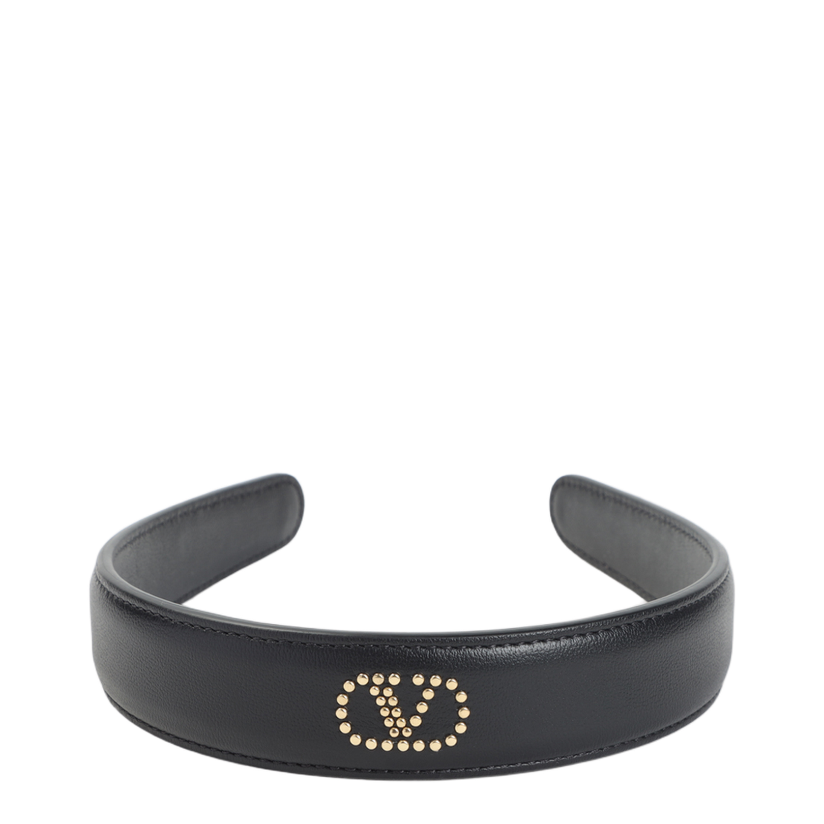Leather Hair Band - Black
