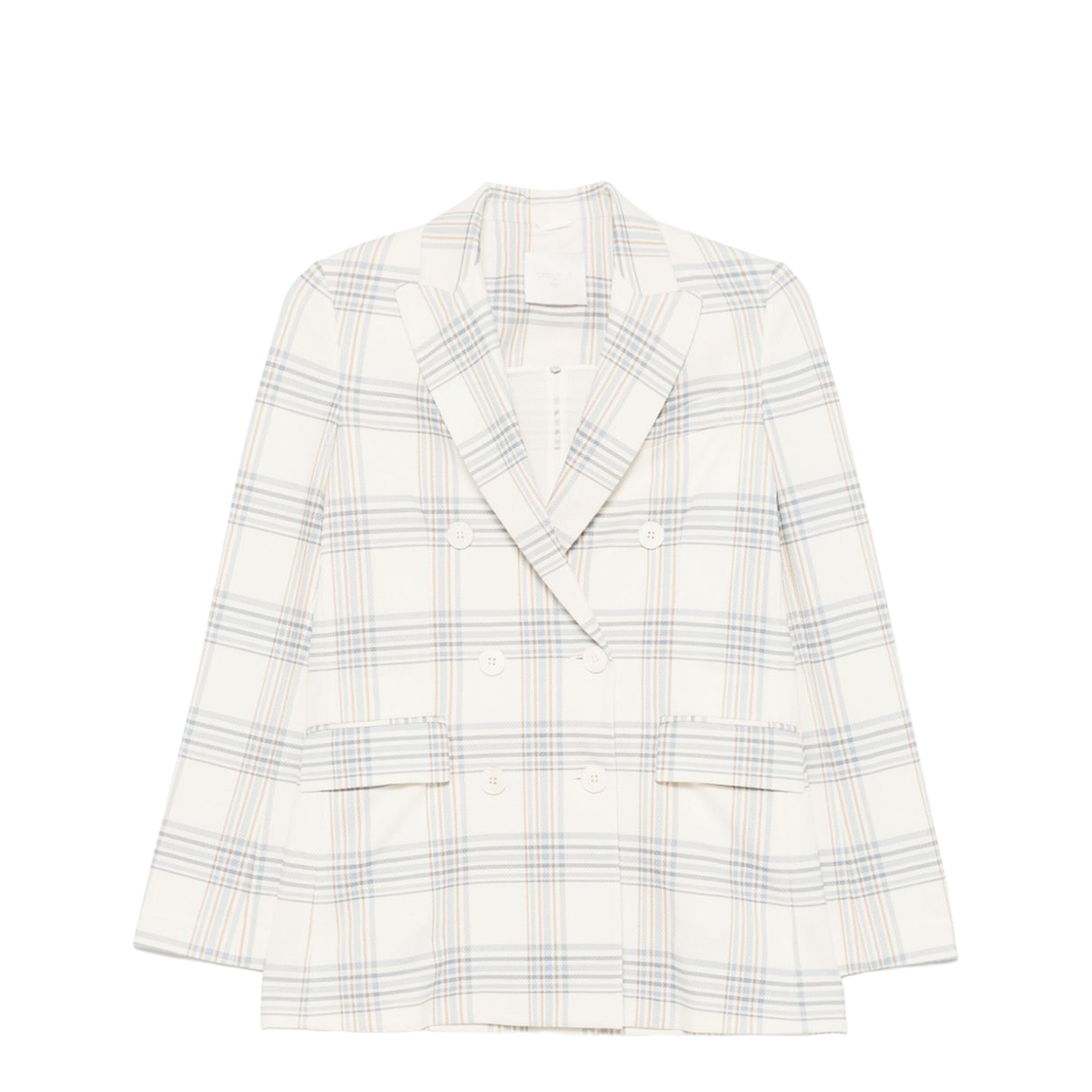 Cotton Double-Breasted Jacket