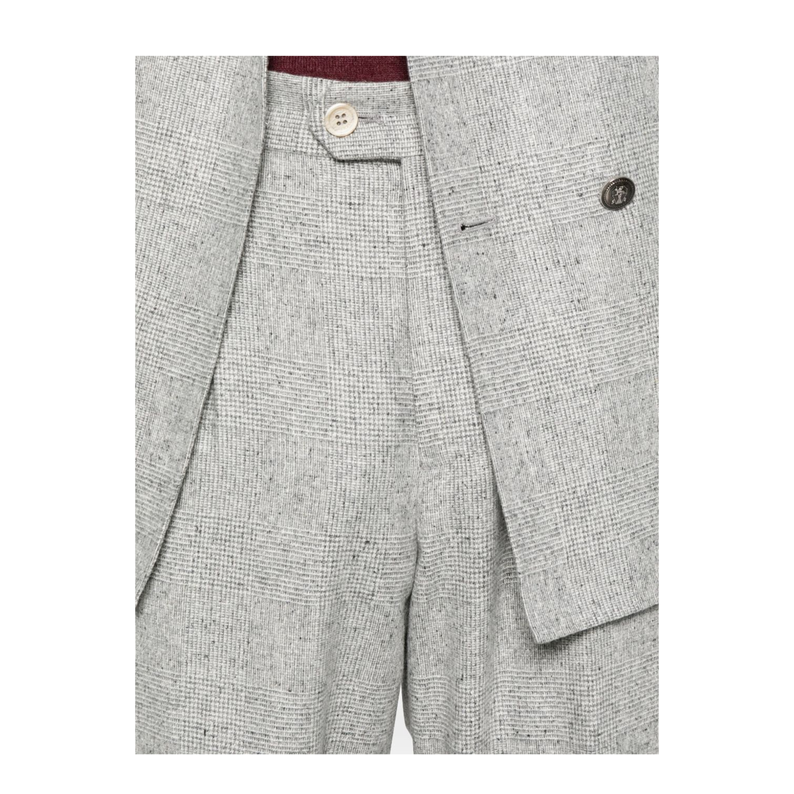 Two-Piece Suit in Silk, Wool and Cashmere