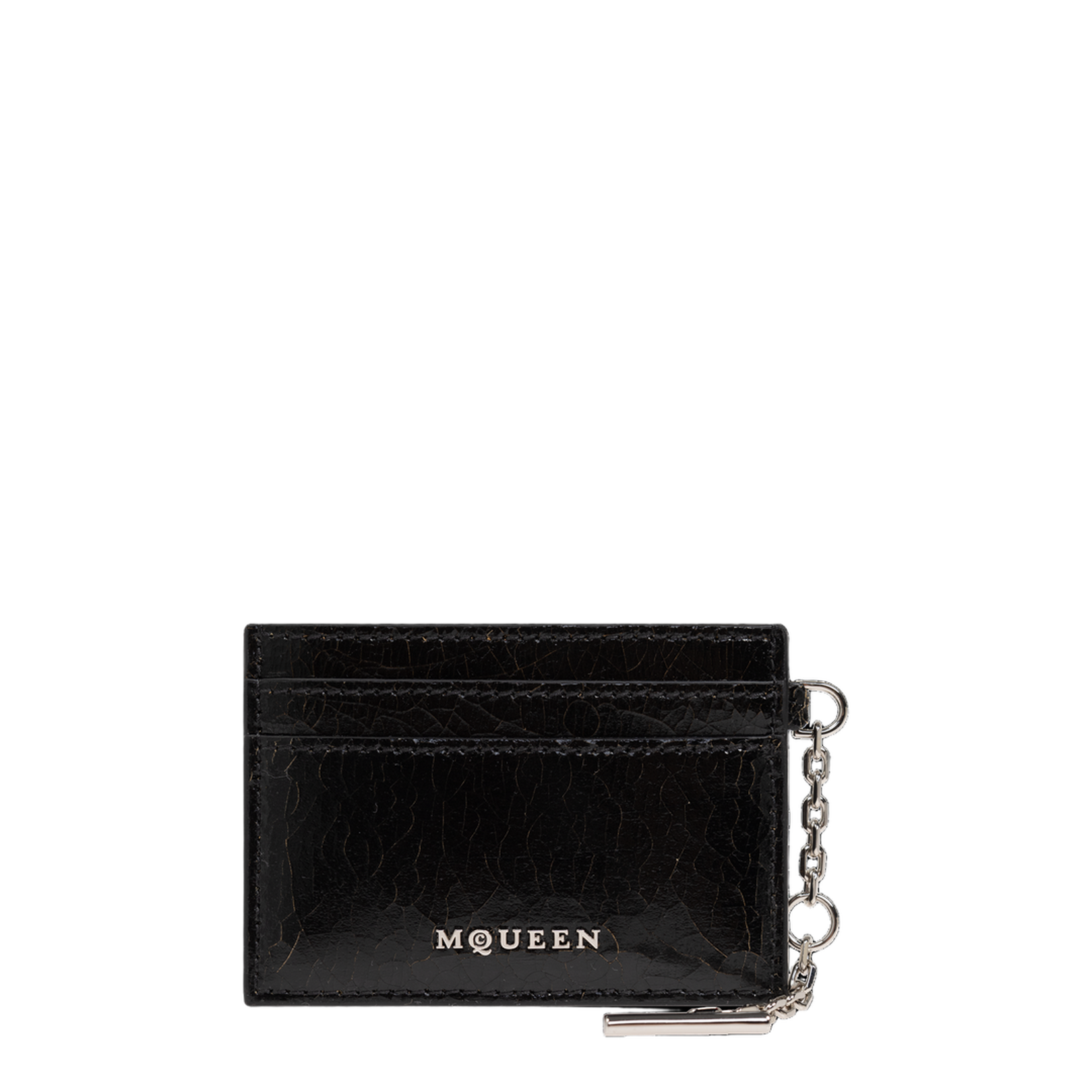 Calf Leather Cardholder With Logo Lettering