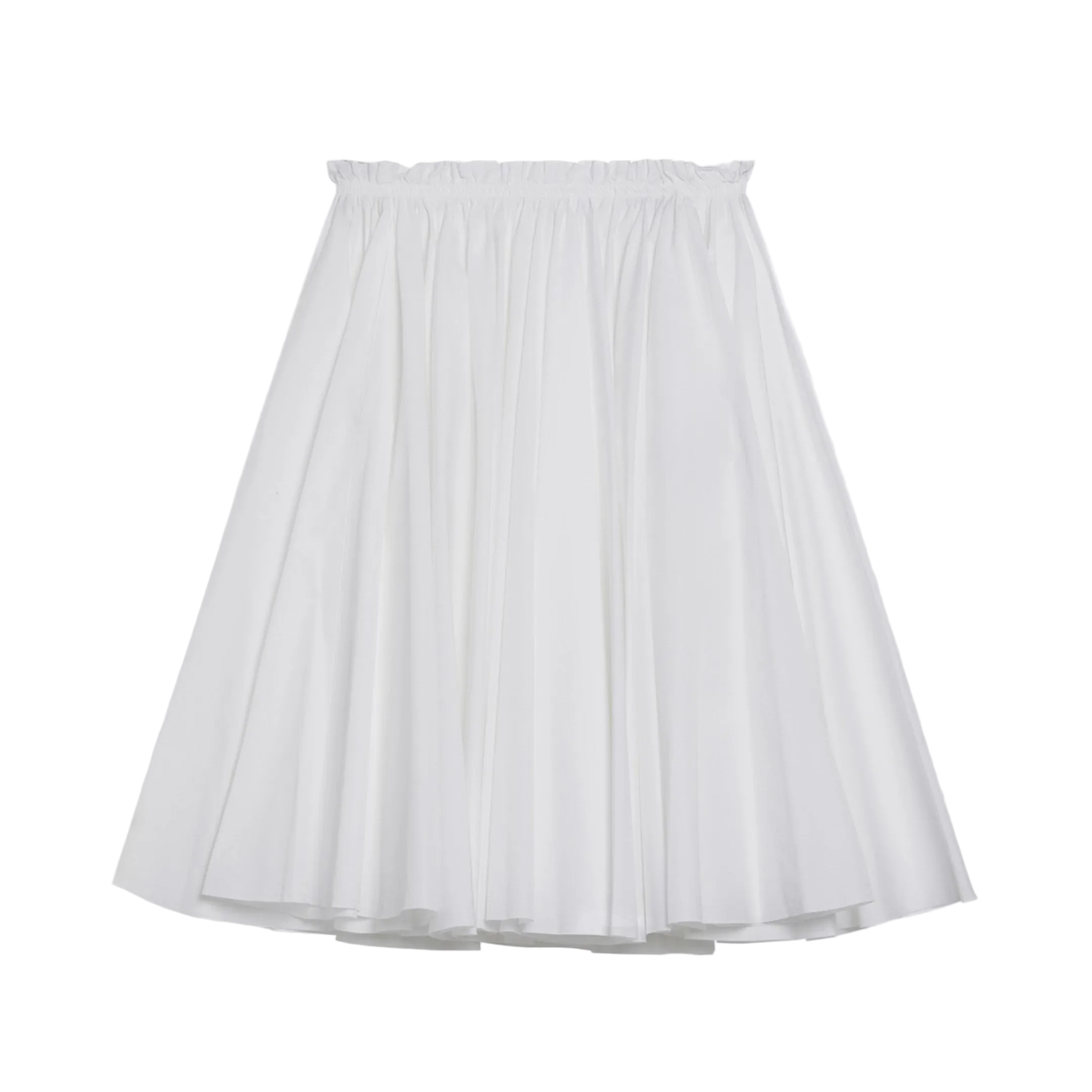 White Cotton Skirt