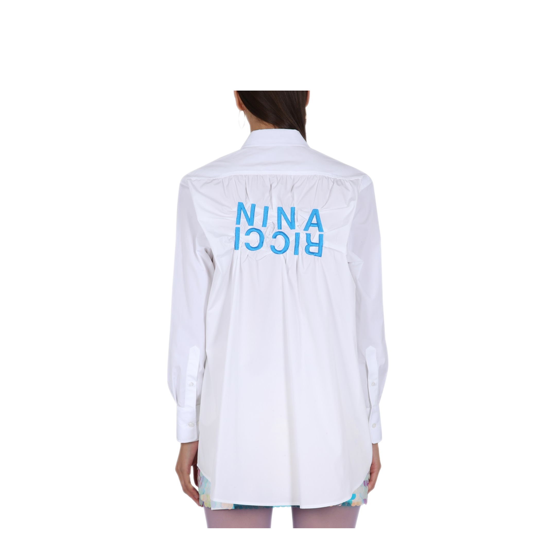 MAYFEYR - NINA RICCI - Shirt With Logo - 99ICTO038PL0333M1106