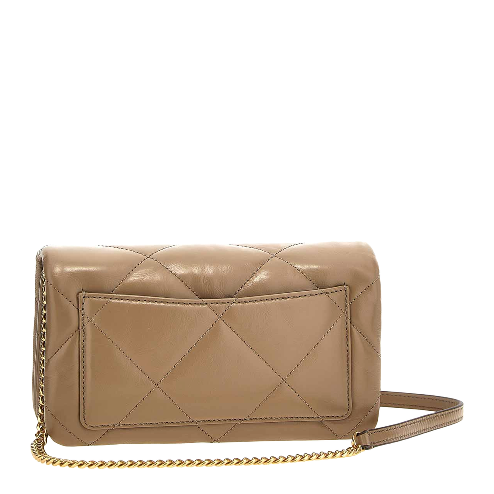 Kira Diamond Quilt Wallet On Chain