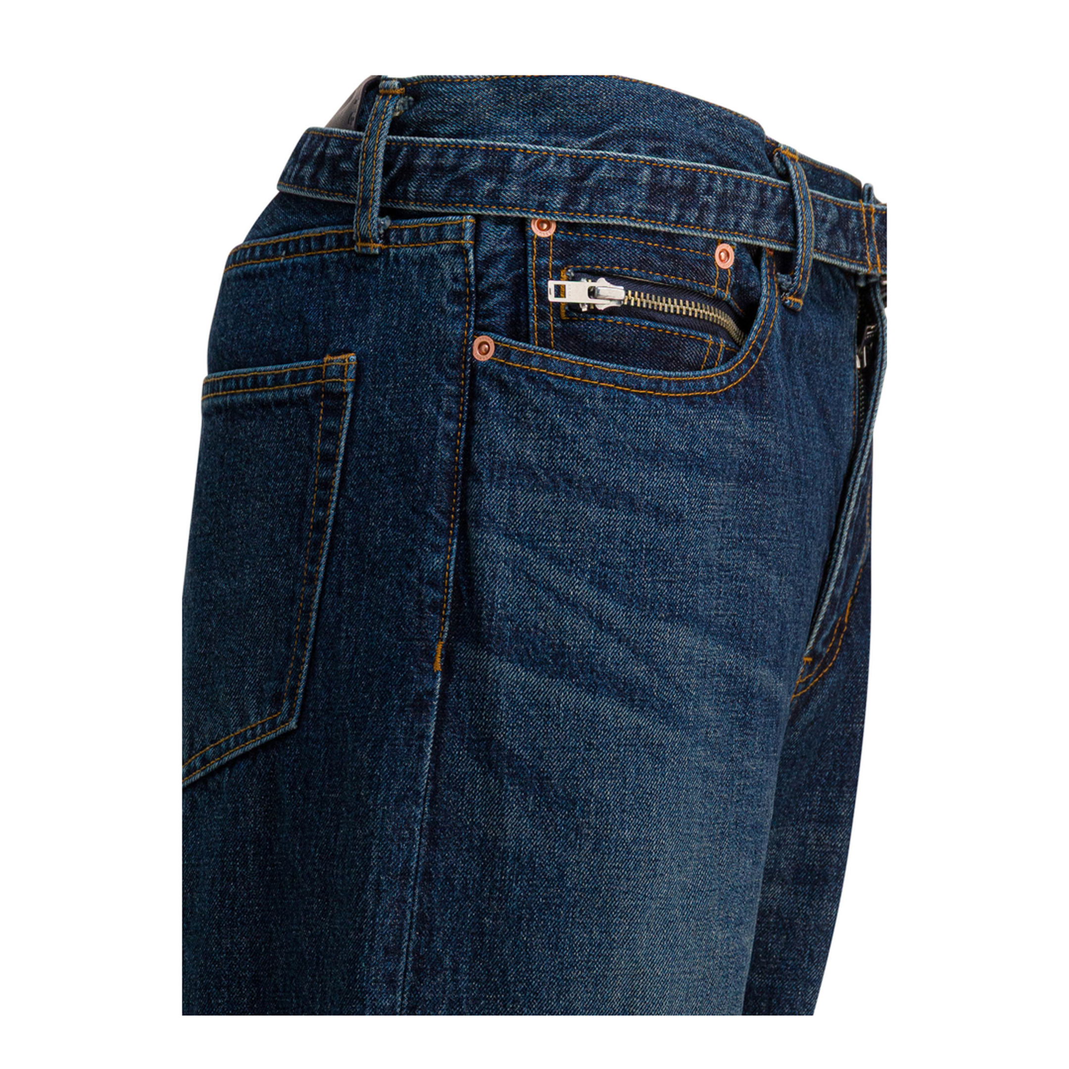 MAYFEYR - Sacai - Relaxed Fit Jeans - 25-03757M401