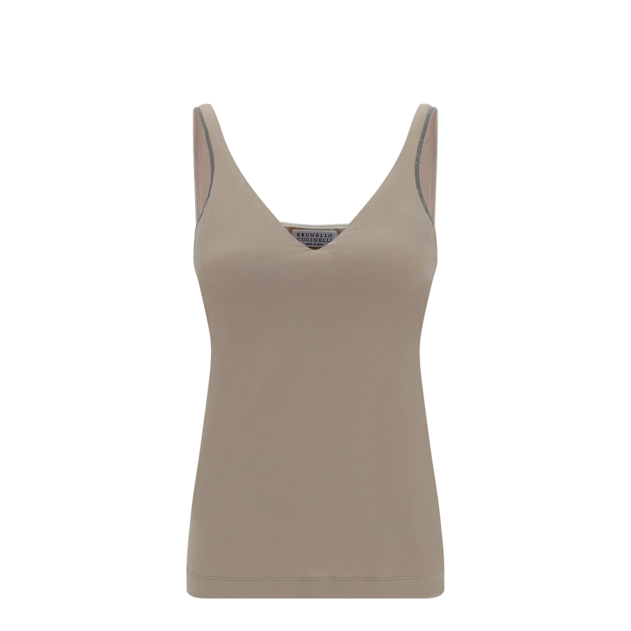 MAYFEYR - Brunello Cucinelli - Top With Embellishments - M0T18BA702