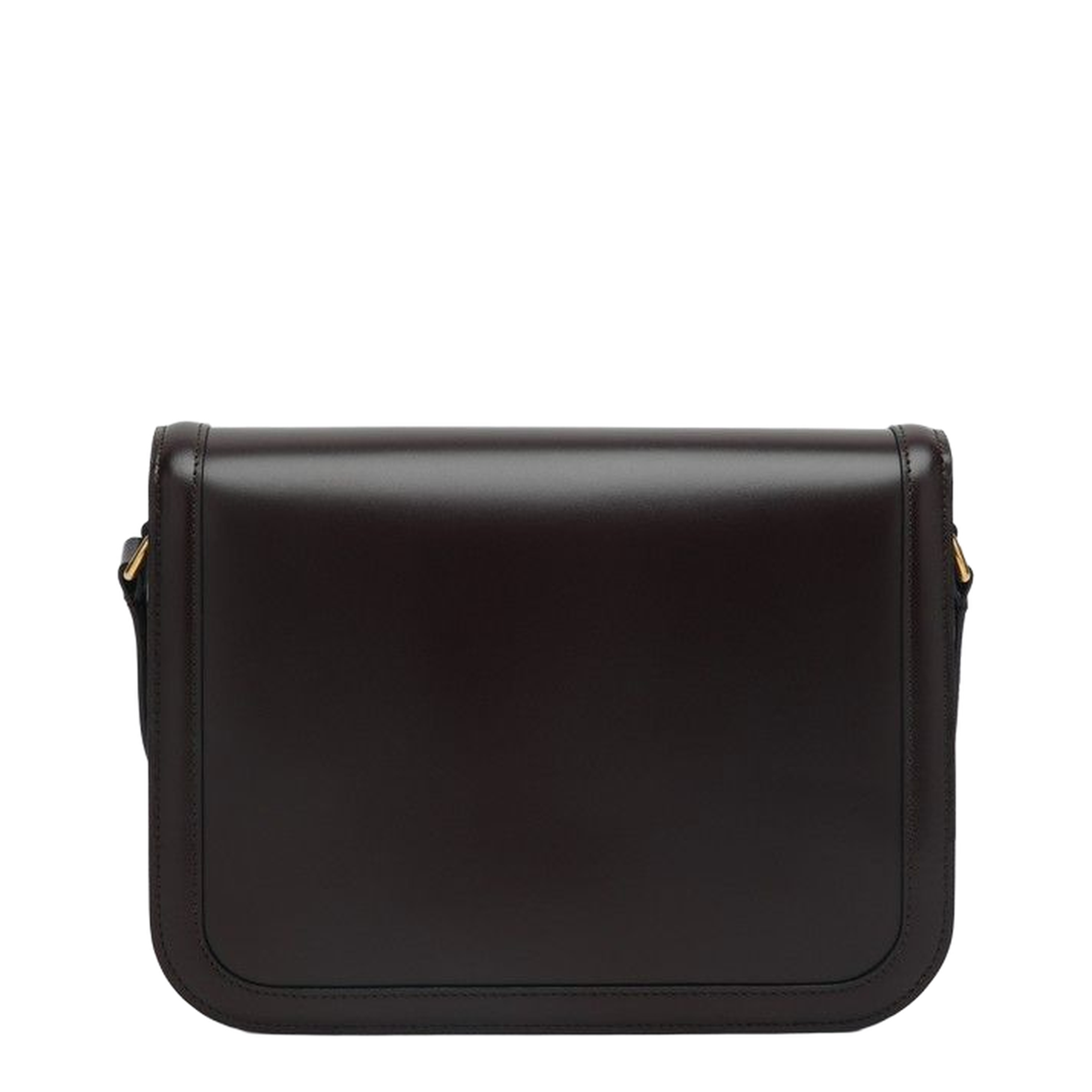 Dark Brown Leather 9to5 Shoulder Bag