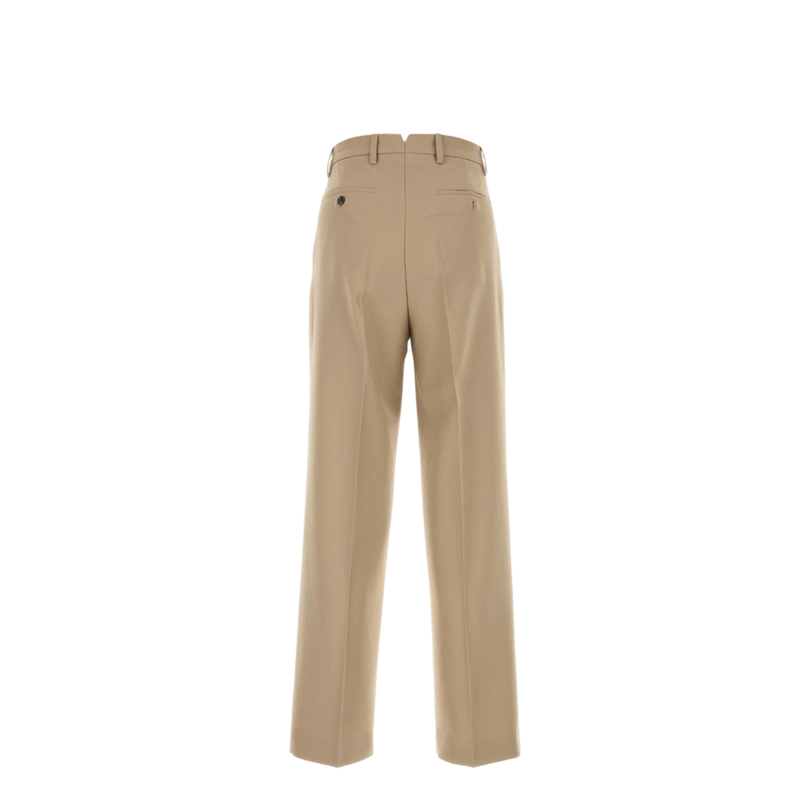 Beige Wool Pant