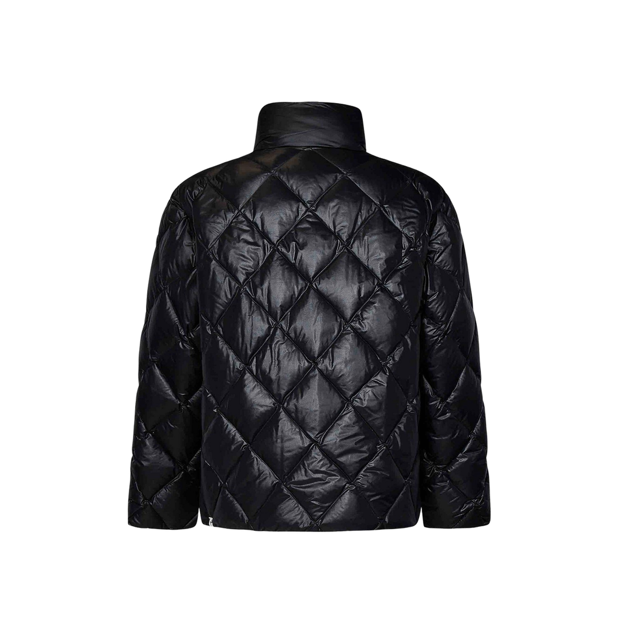 Black Nylon Down Jacket