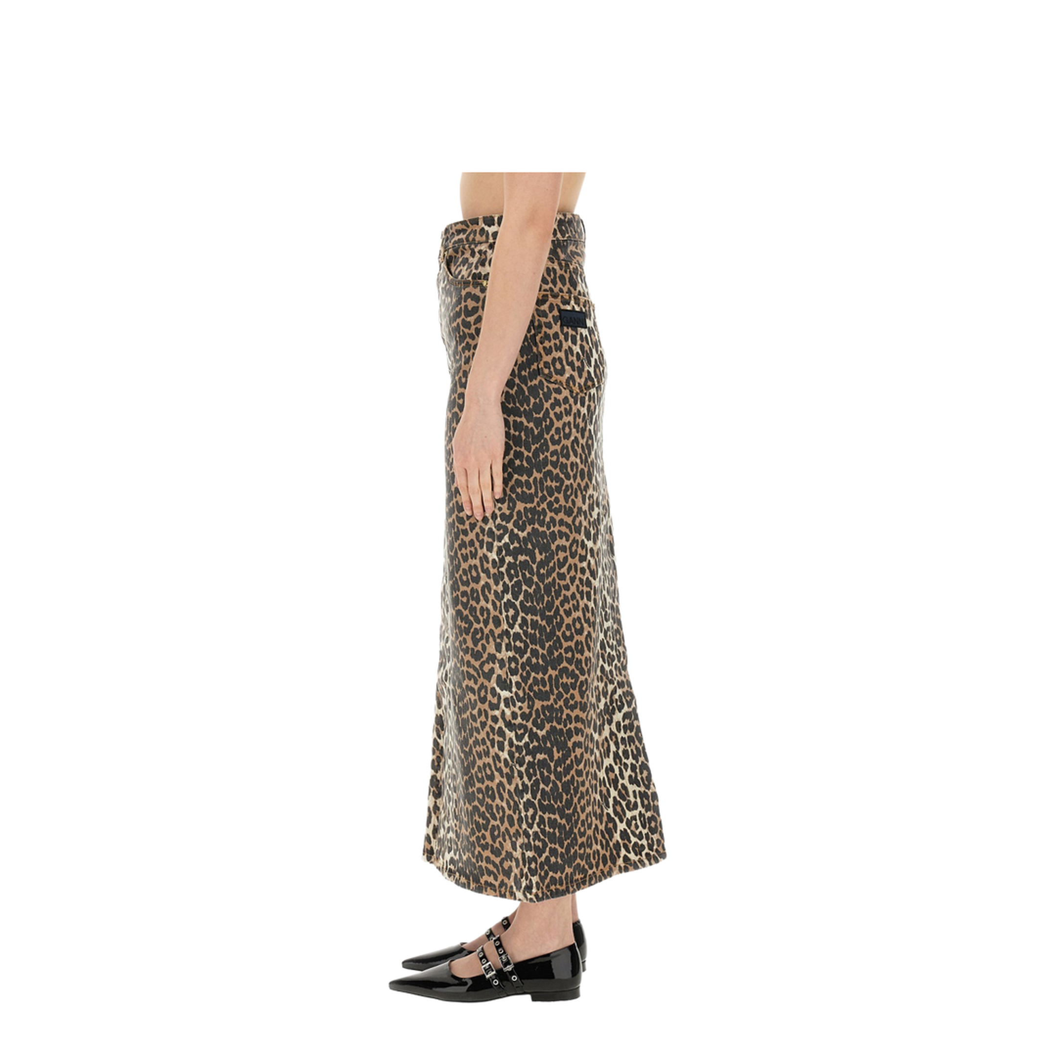 Skirt with Maxi Slit