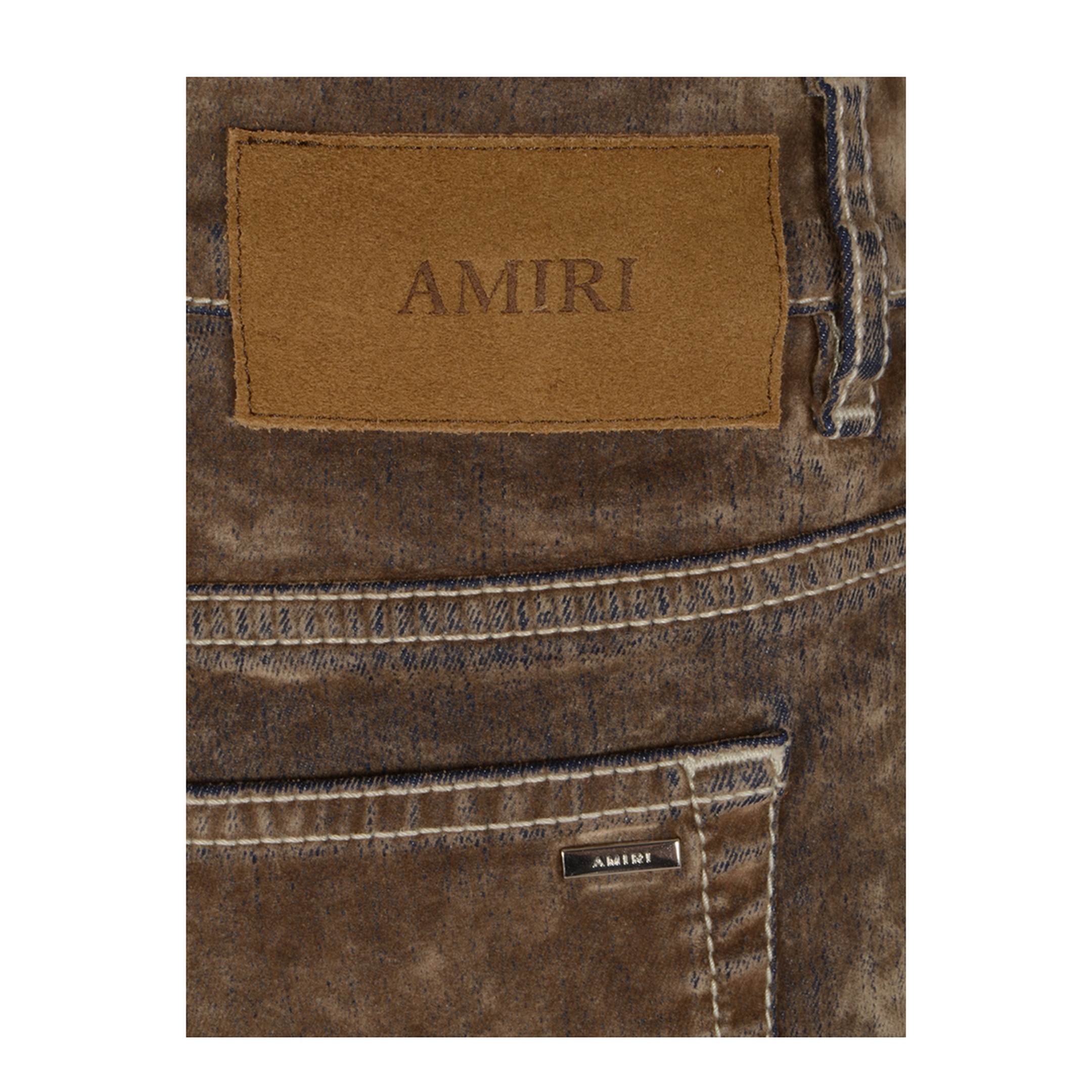 Men Jeans Brown