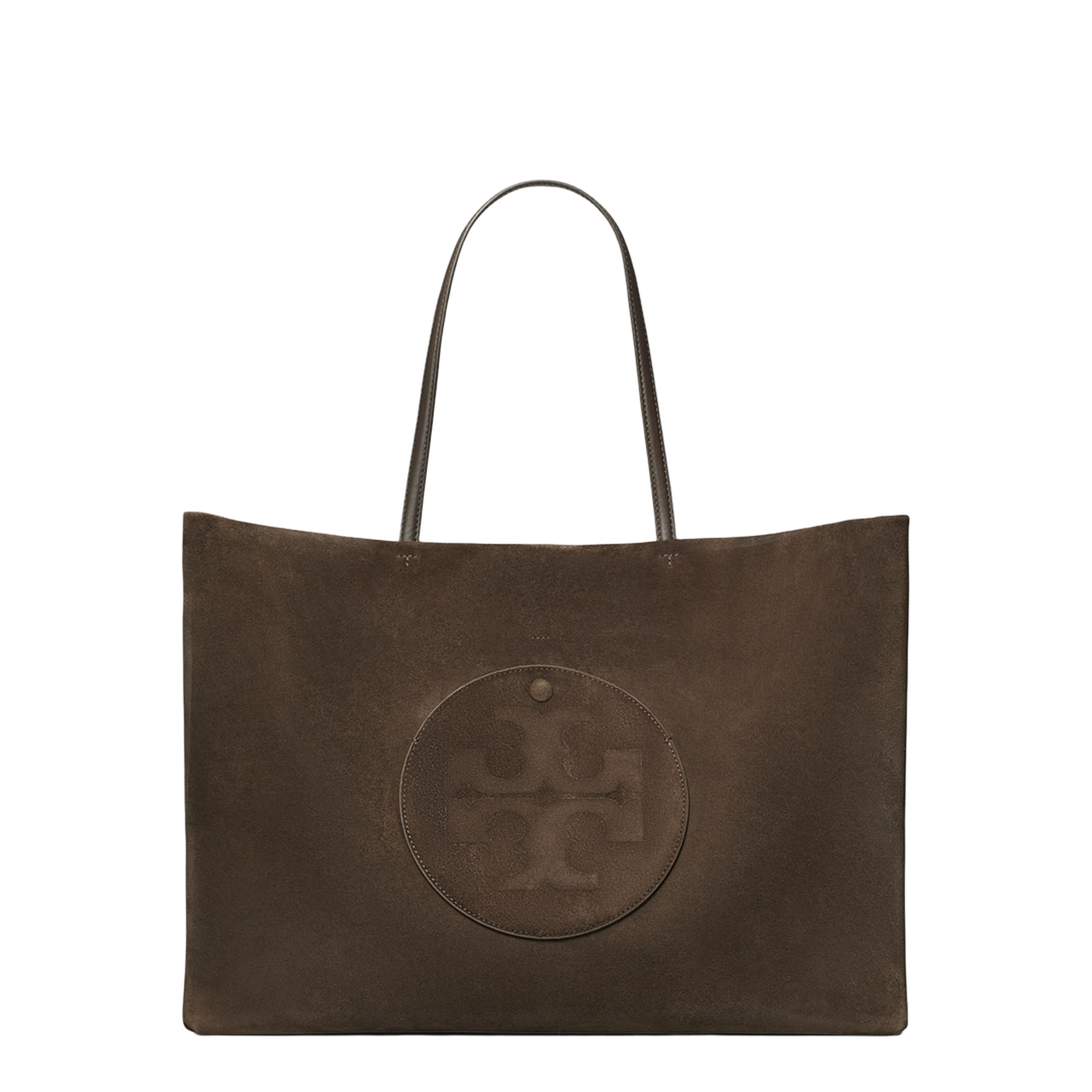 Ella Suede Tote Bag Brown