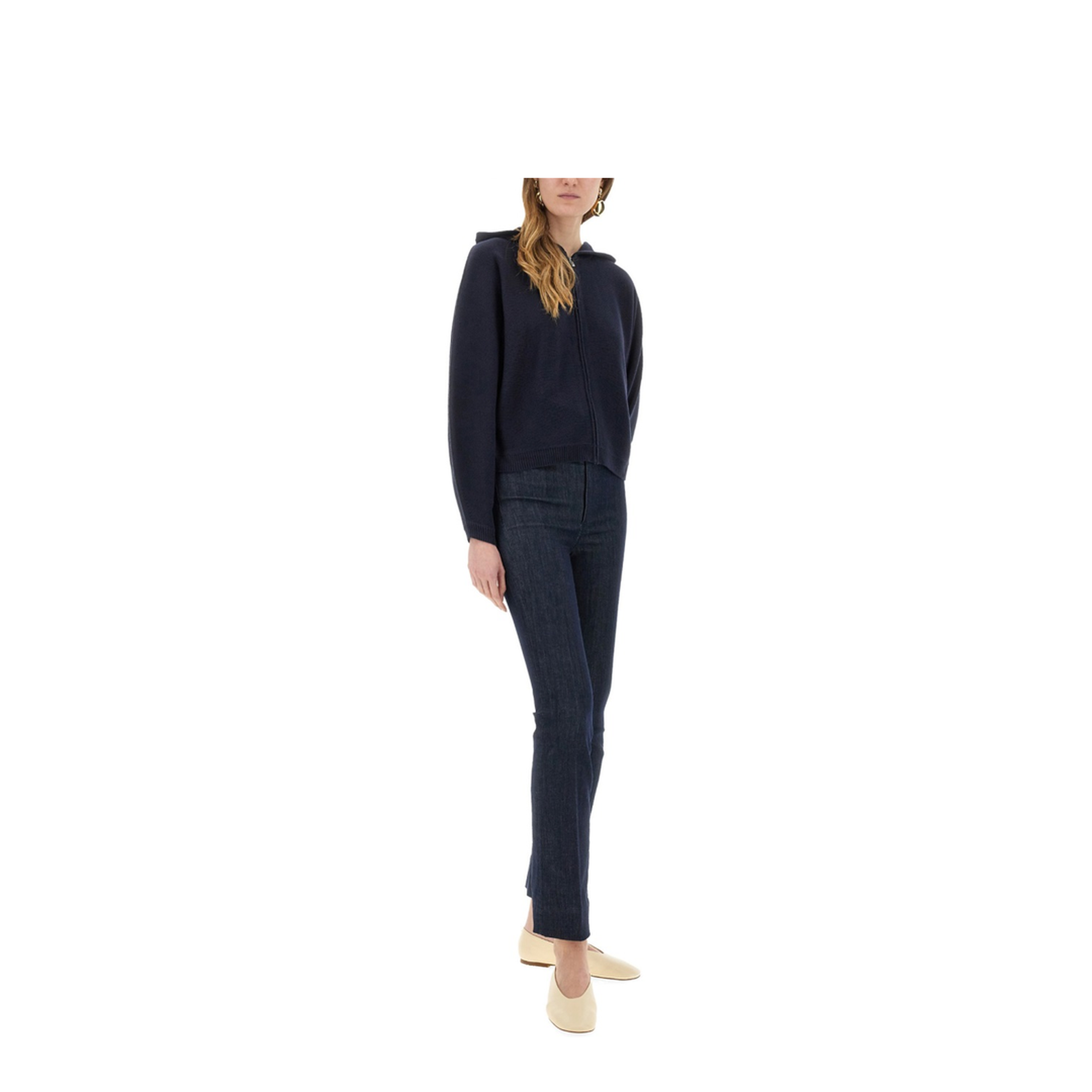 MAYFEYR - Theory - Knit Sweatshirt With Zipper - P0114706G0F