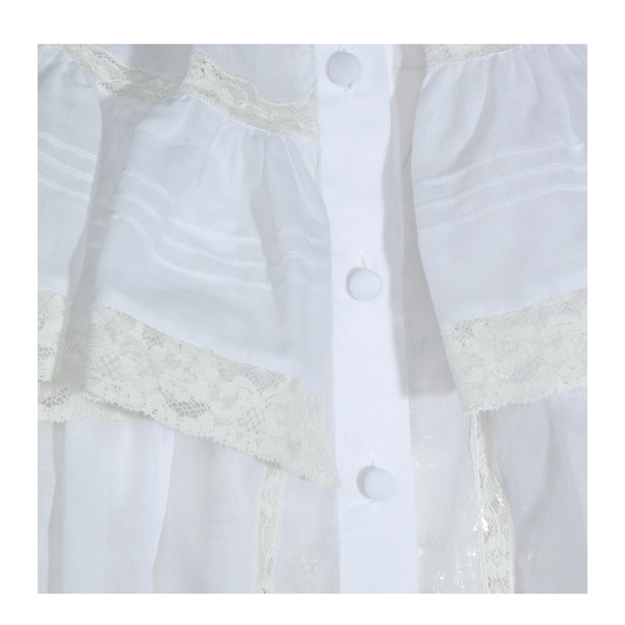 Casual Top With Ruffles