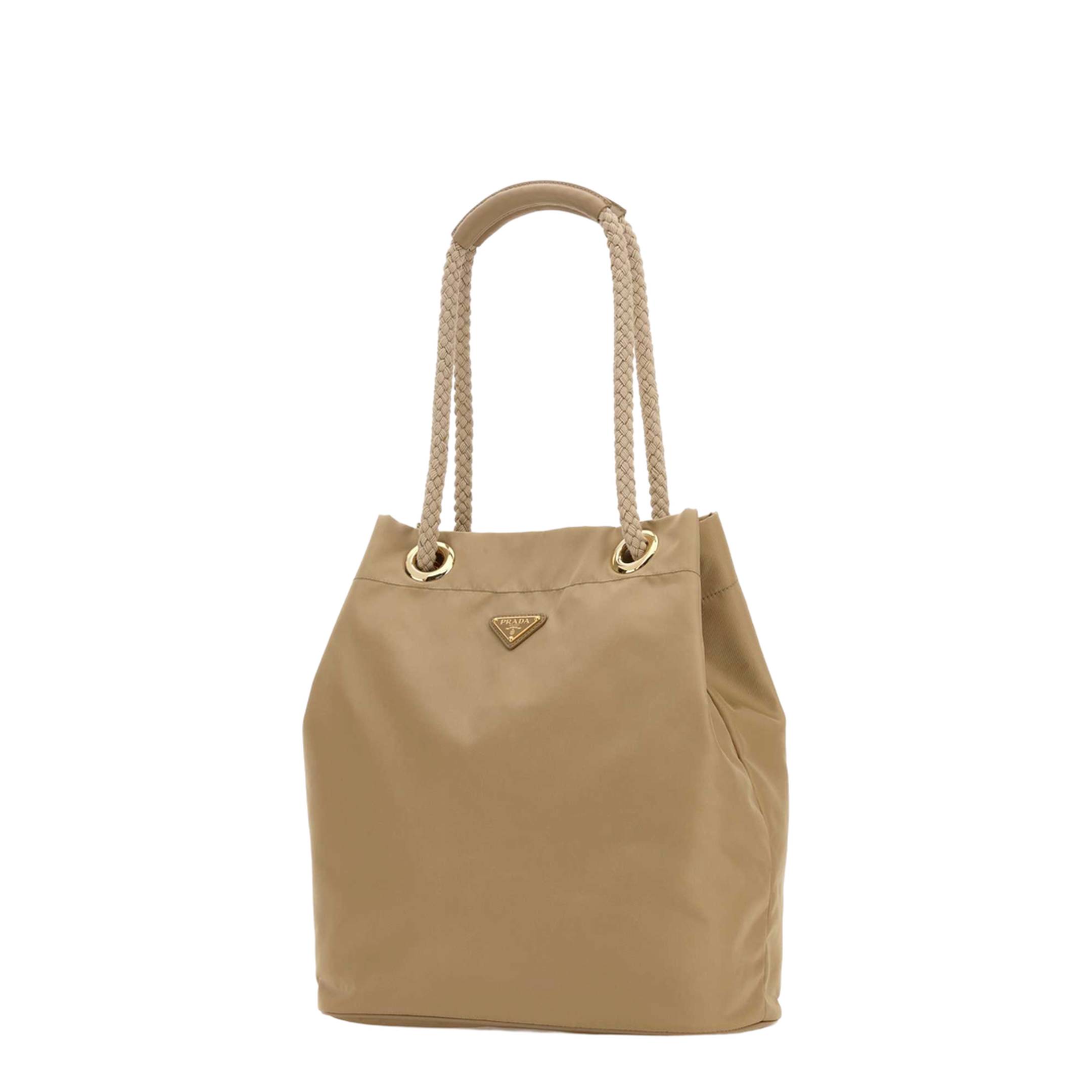 MAYFEYR - Prada - Beige Re-Nylon Large Mariner Bucket Bag - 1BE0932HG8F0040