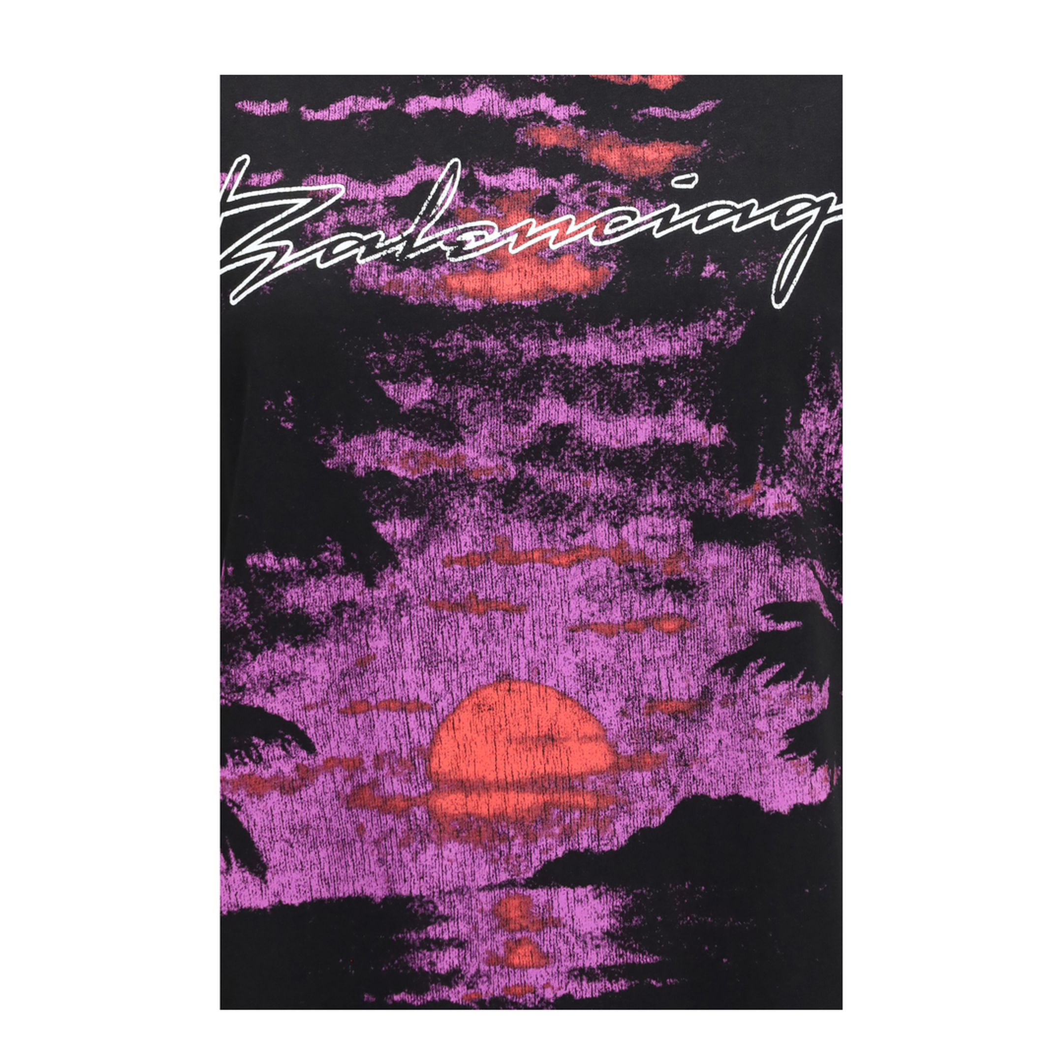 MAYFEYR - Balenciaga - Printed Cotton T-Shirt - A00497TUVO9