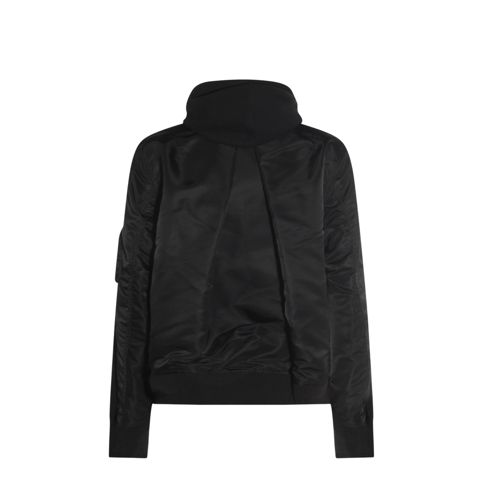 Cotton and Nylon Hoodie