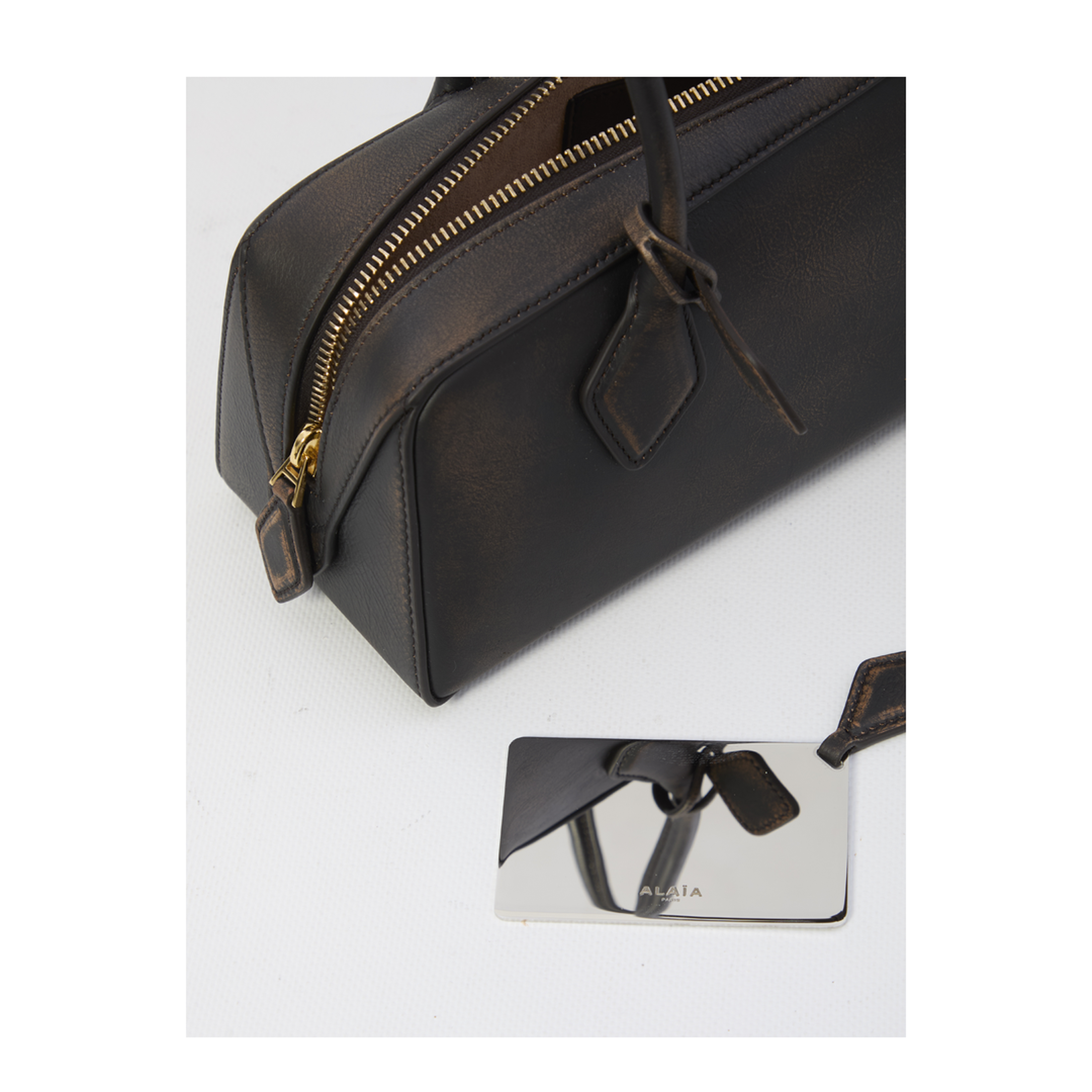 Medium Bag in Aged Leather