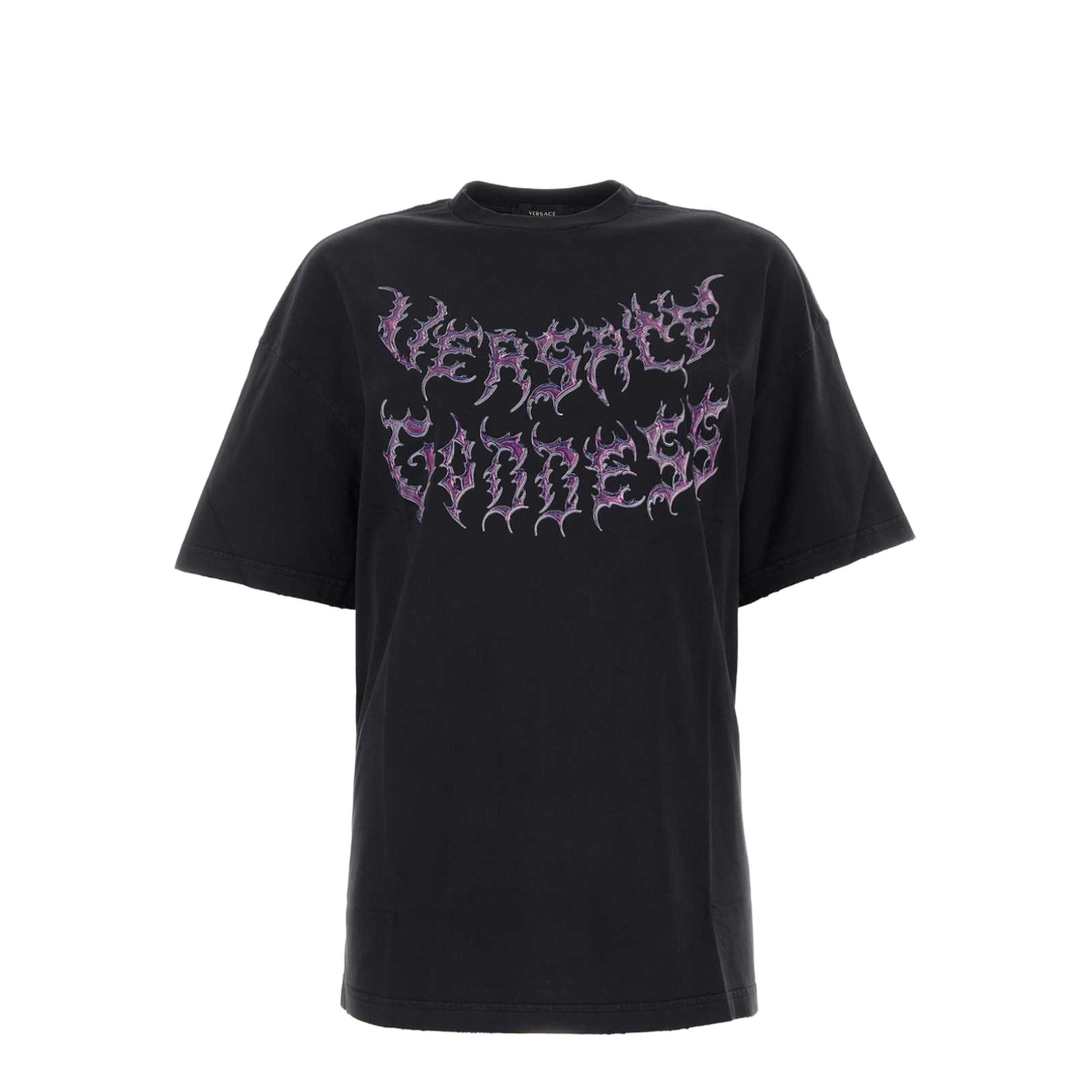 Logo-print Cotton T-shirt In Black