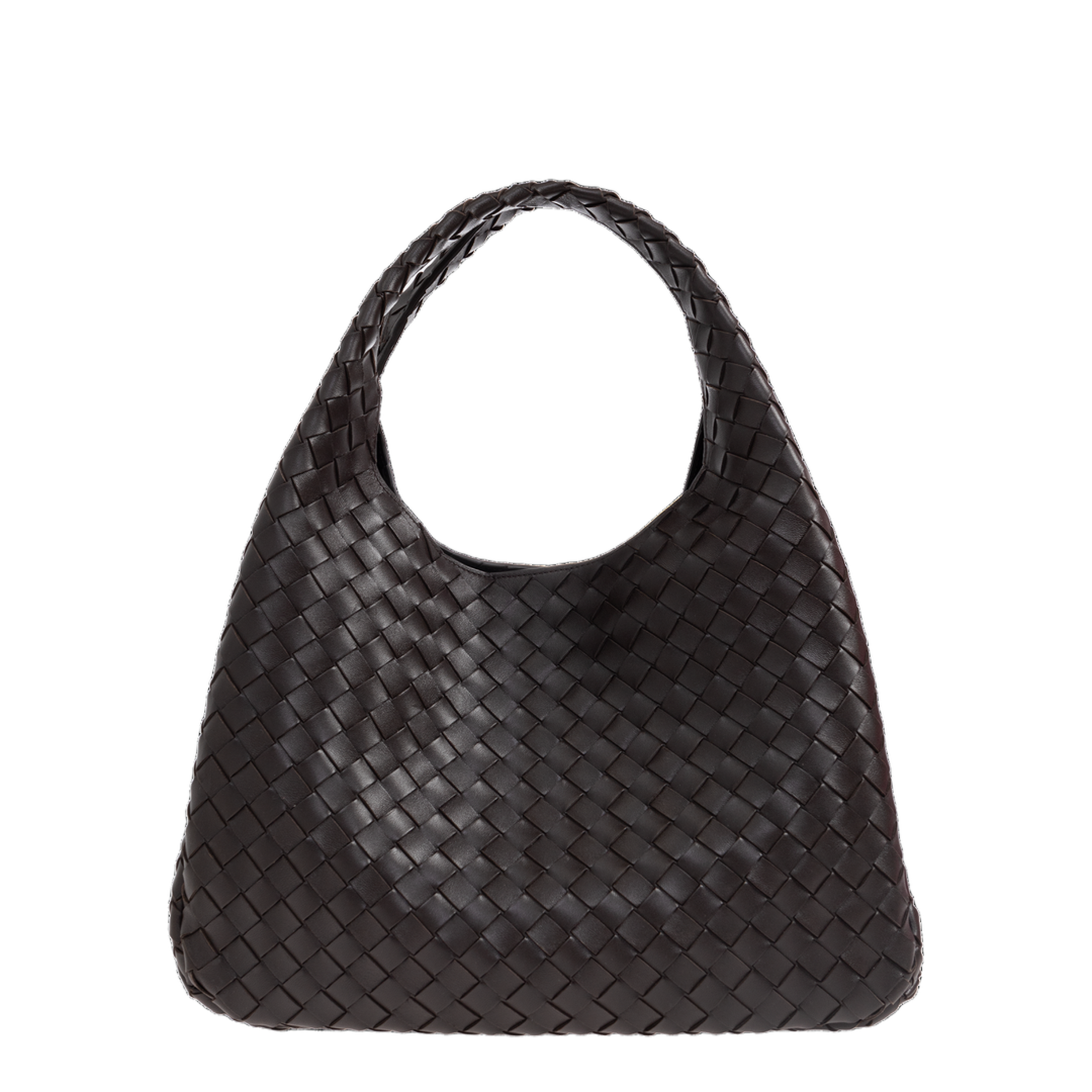 Campana Large Lambskin Shoulder Bag - Fondant