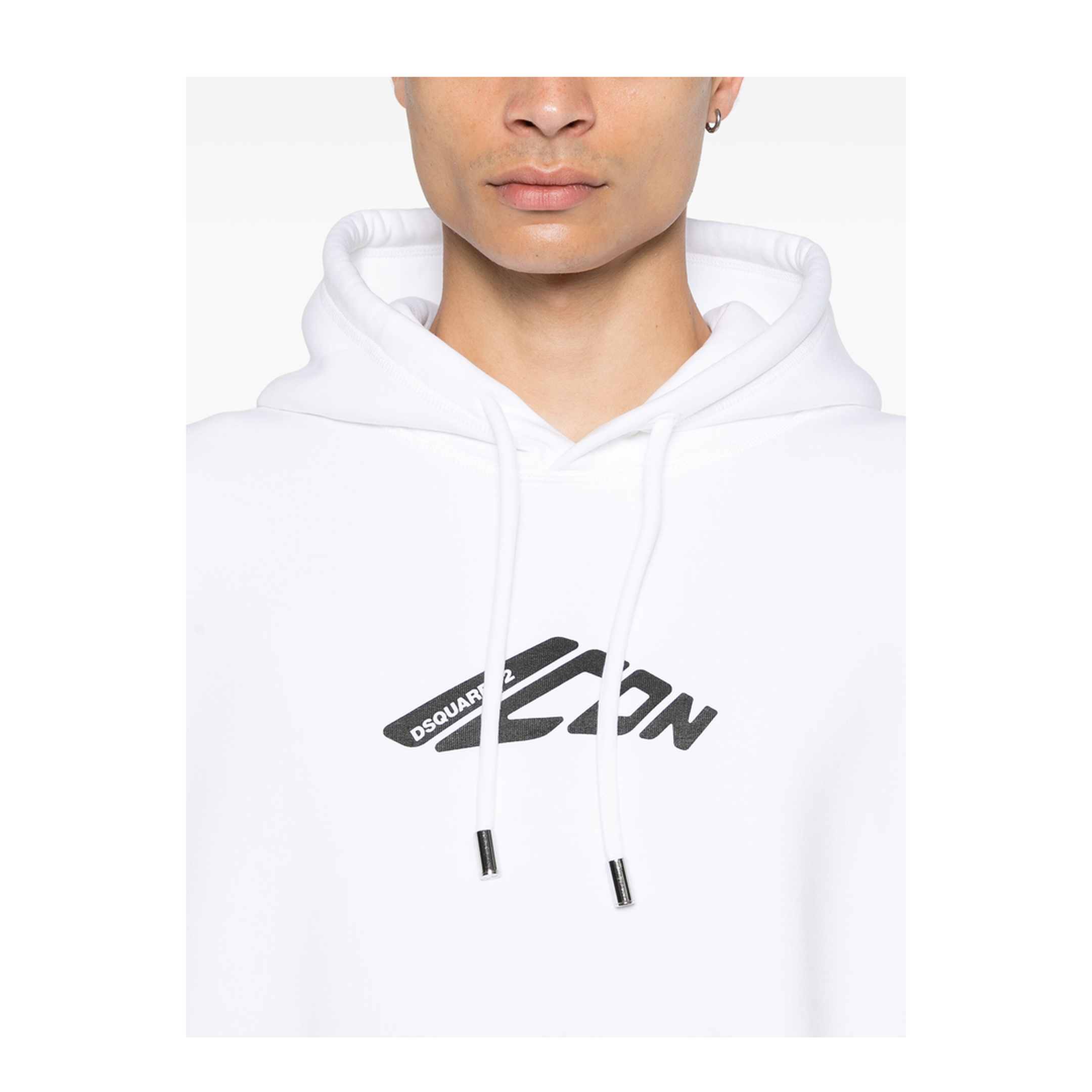 MAYFEYR - Dsquared2 - Logo-Print Hoodie - S79GU0137D25007100