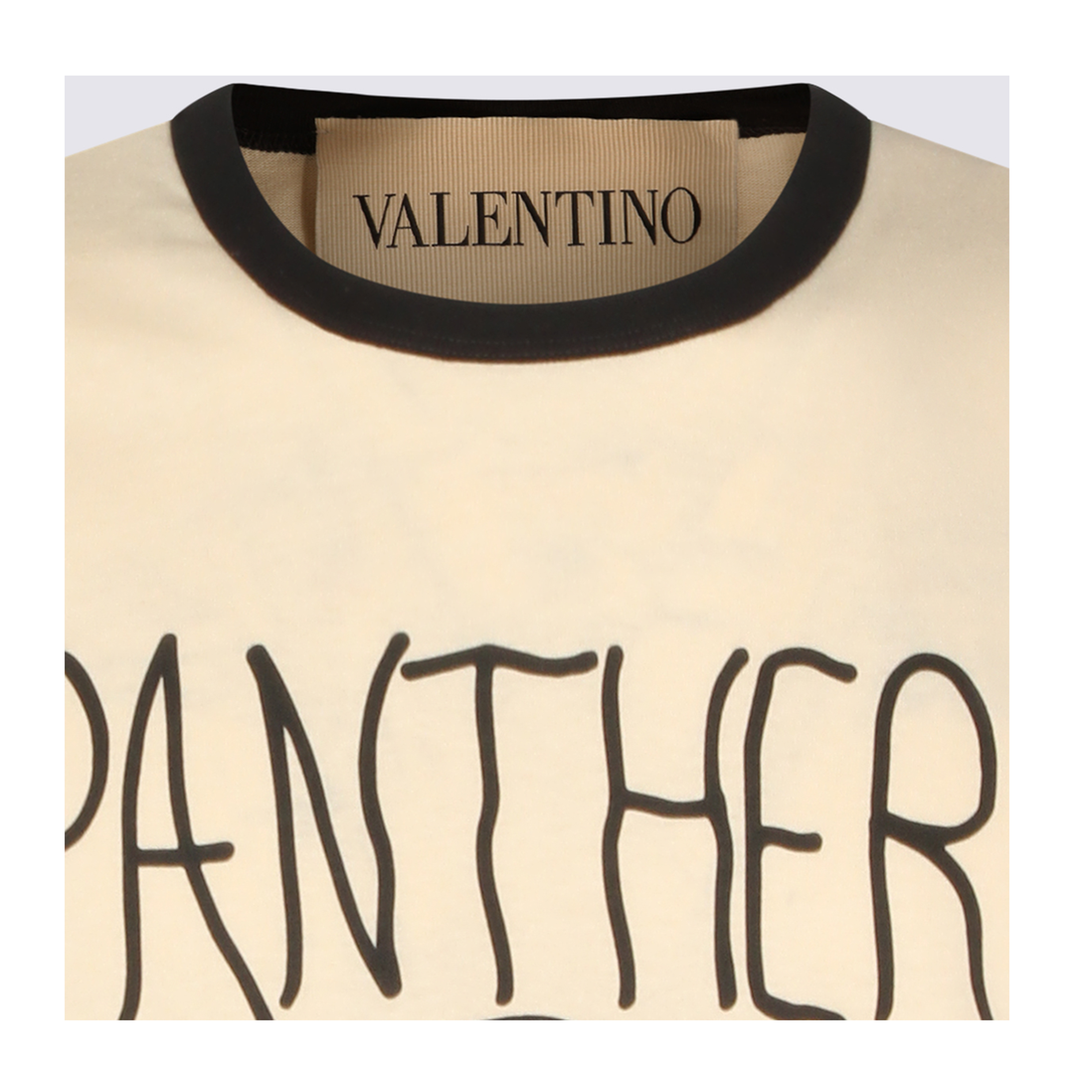 Beige Cotton T-Shirt