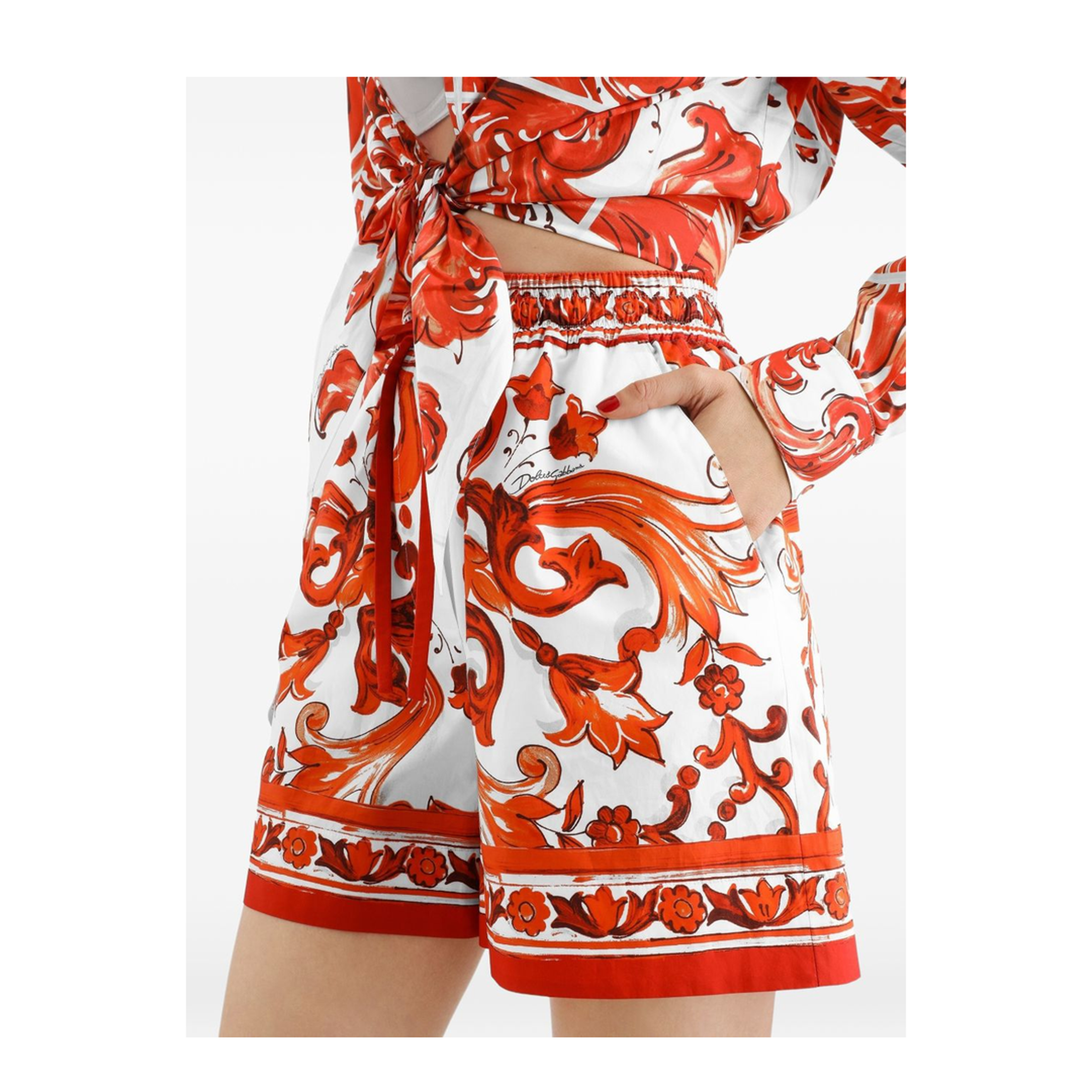 MAYFEYR - Dolce & Gabbana - Shorts Orange - FTDJVTGDDRDS9000