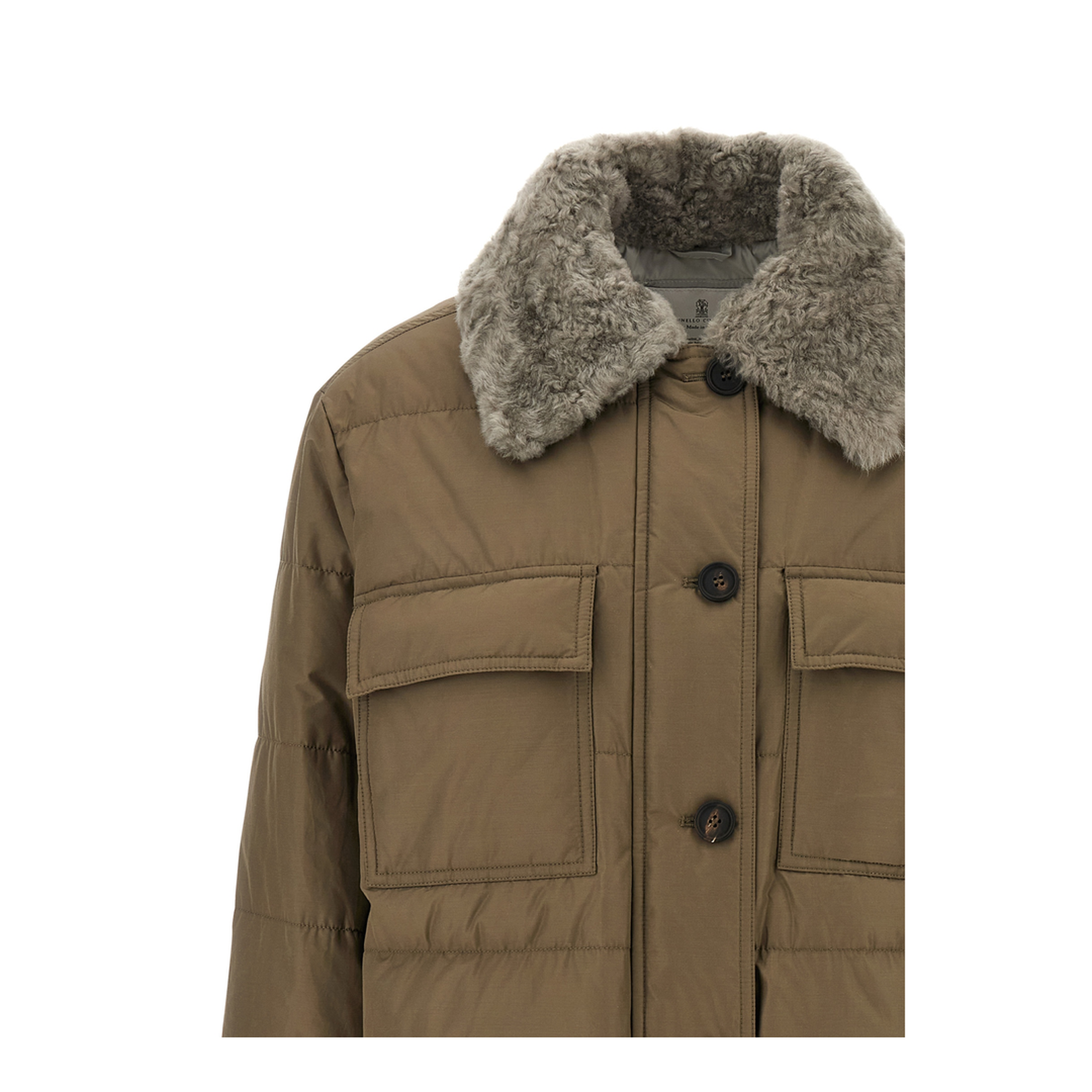 Monile sherling down jacket